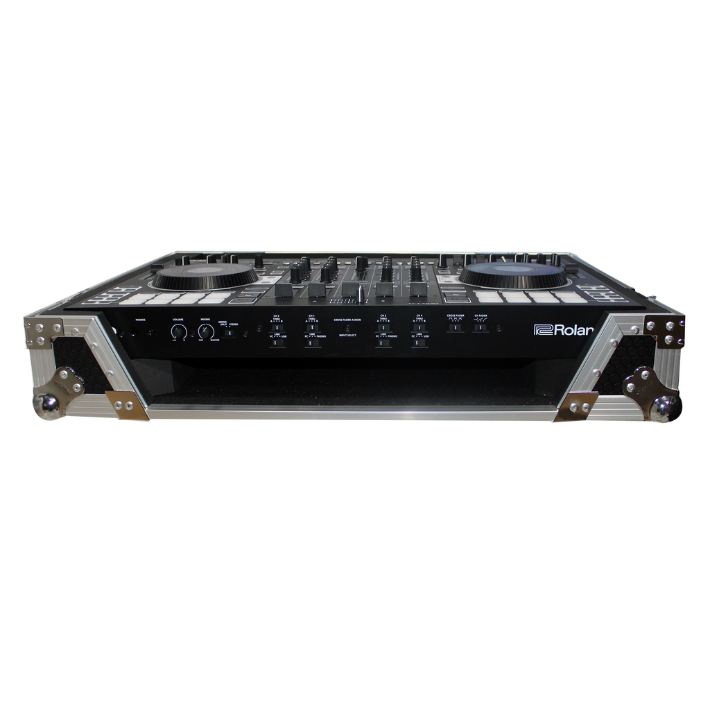 Flight Case for Roland DJ-808 or Denon MC7000 Digital Controller W-Wheels