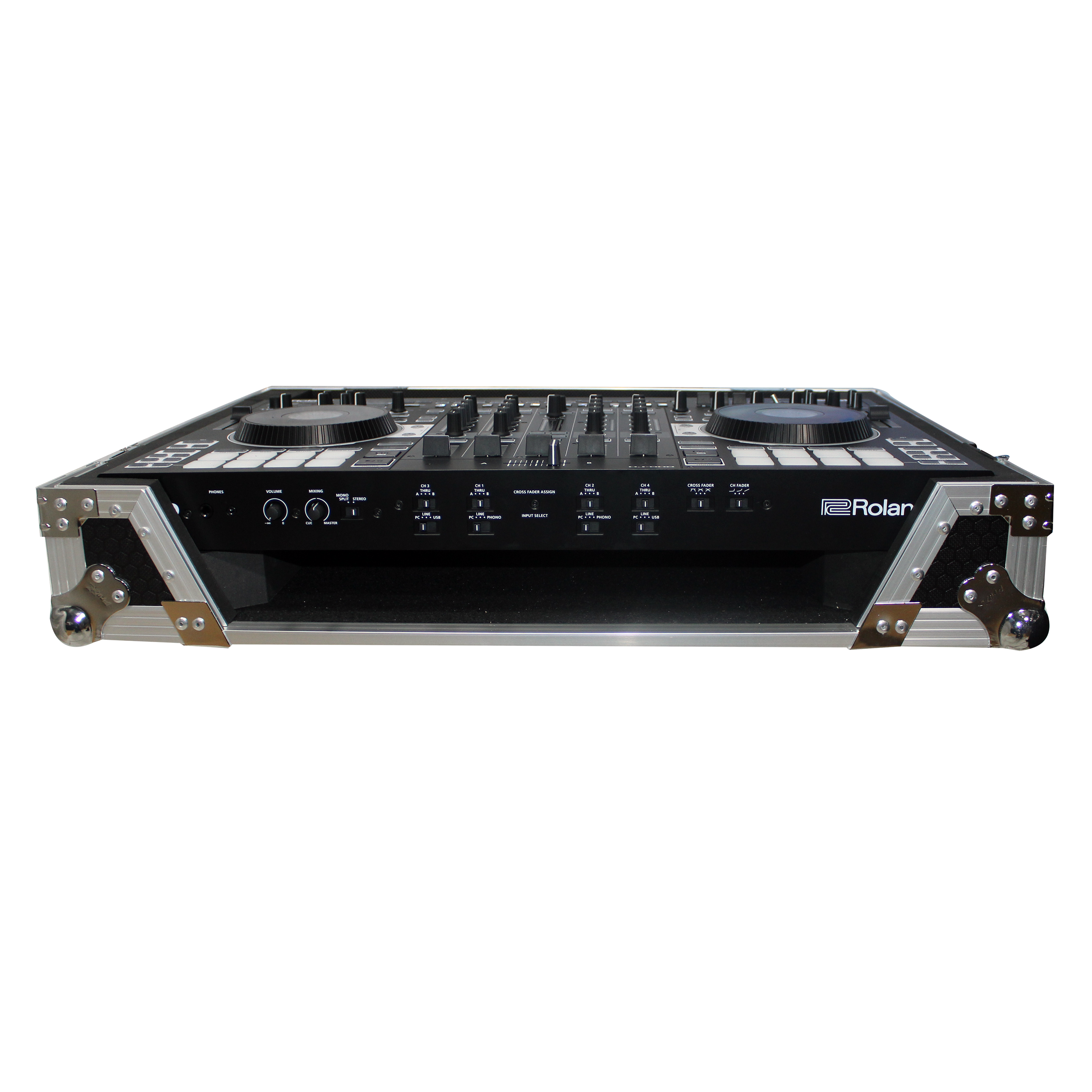 Flight Case for Roland DJ-808 or Denon MC7000 Digital Controller W-Wheels
