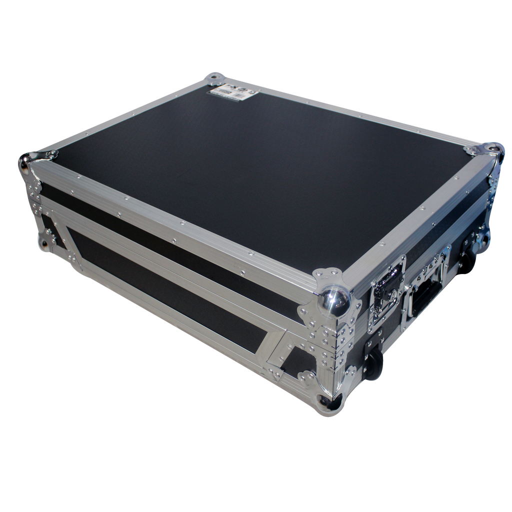 Flight Case for Roland DJ-808 or Denon MC7000 Digital Controller W-Wheels