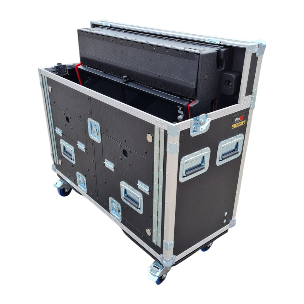 Flip-Ready™ Hydraulic Console Case for ChamSys MagicQ MQ500M w/ 2U Rack Space