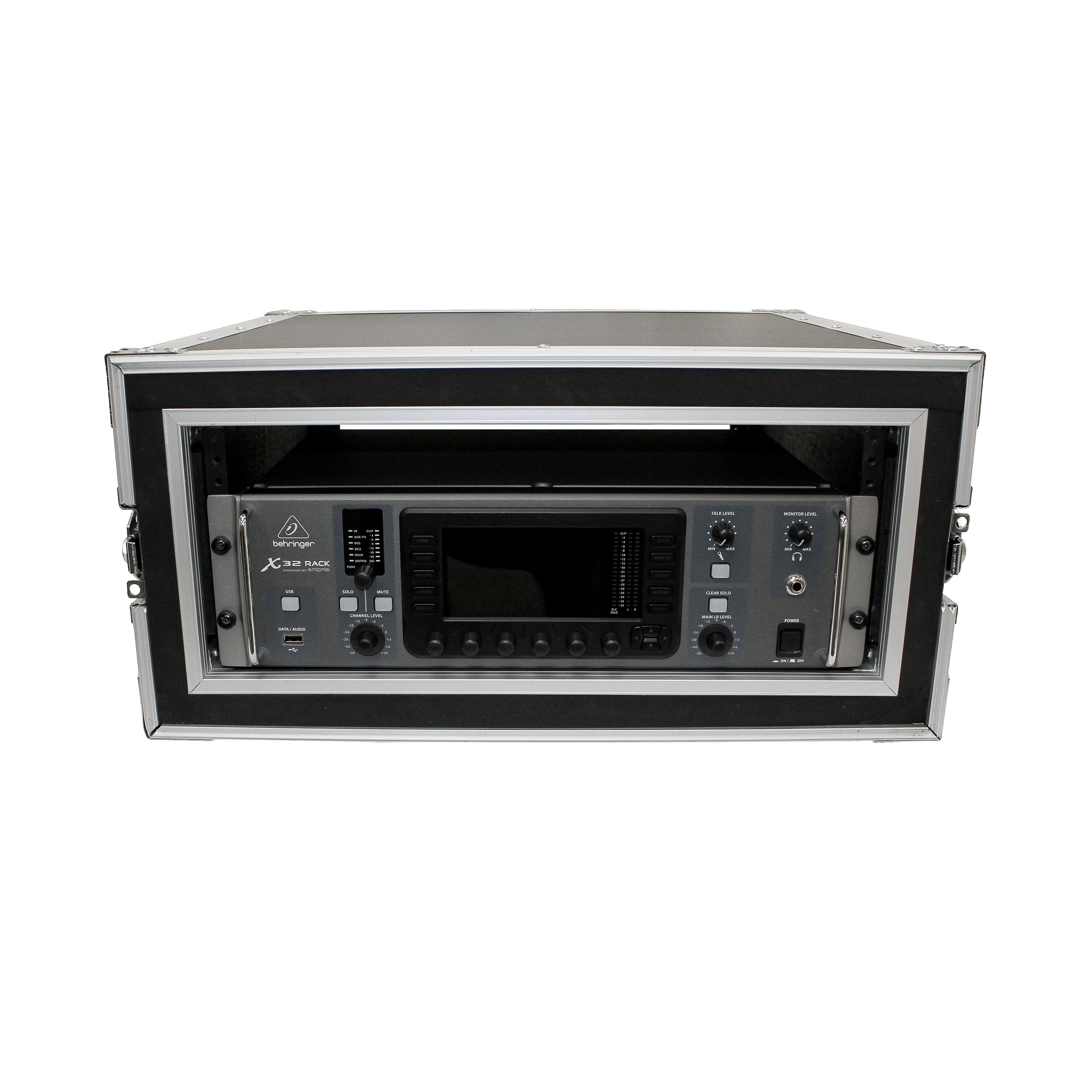 ATA Style 4U Space Shockproof Amp Rack Mount Case 20 in. Depth