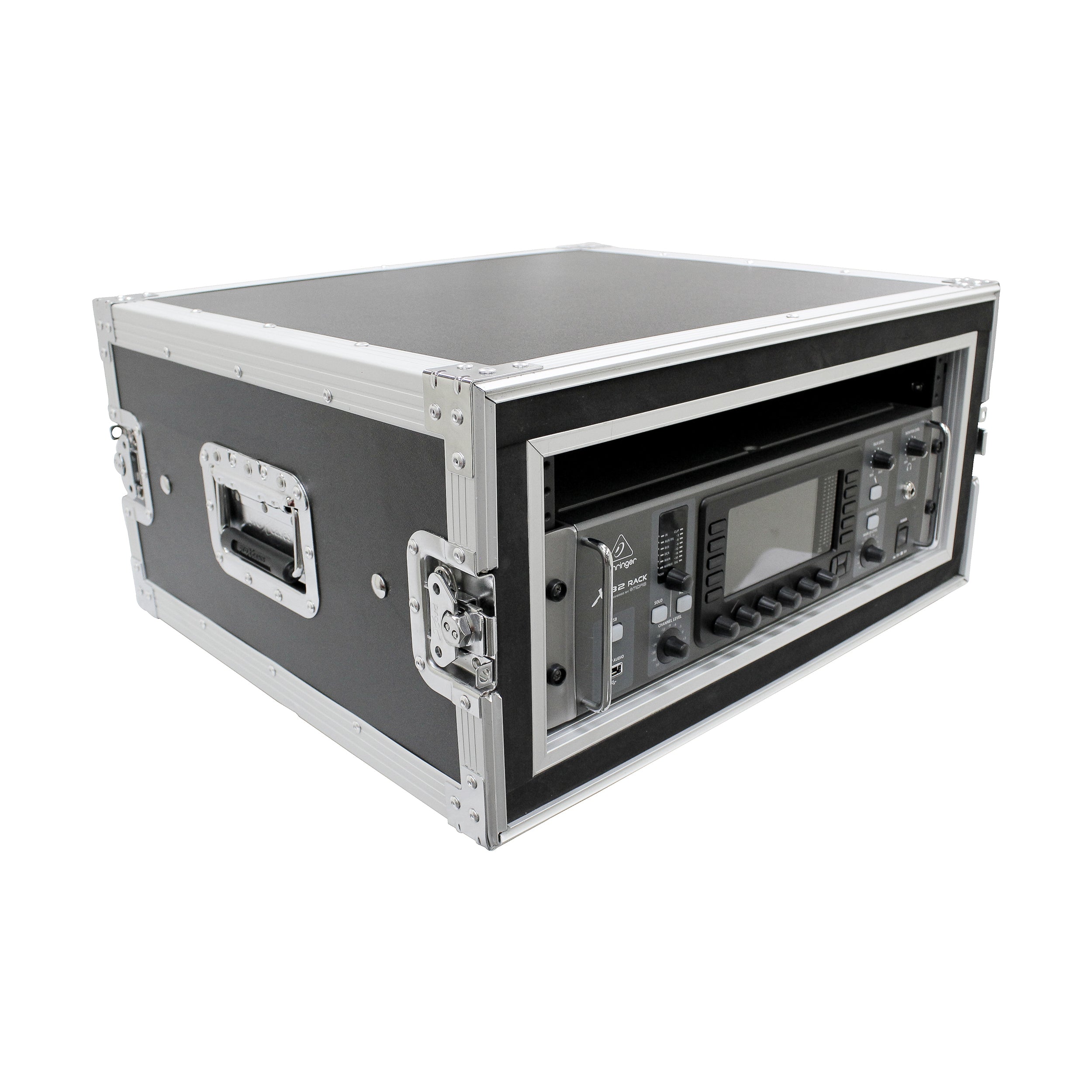 ATA Style 4U Space Shockproof Amp Rack Mount Case 20 in. Depth