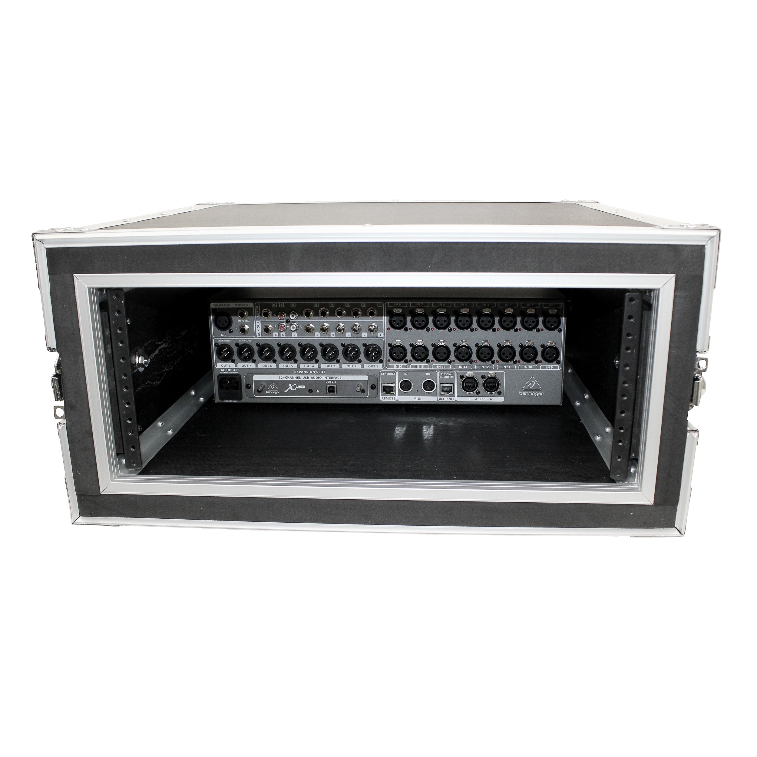 ATA Style 4U Space Shockproof Amp Rack Mount Case 20 in. Depth
