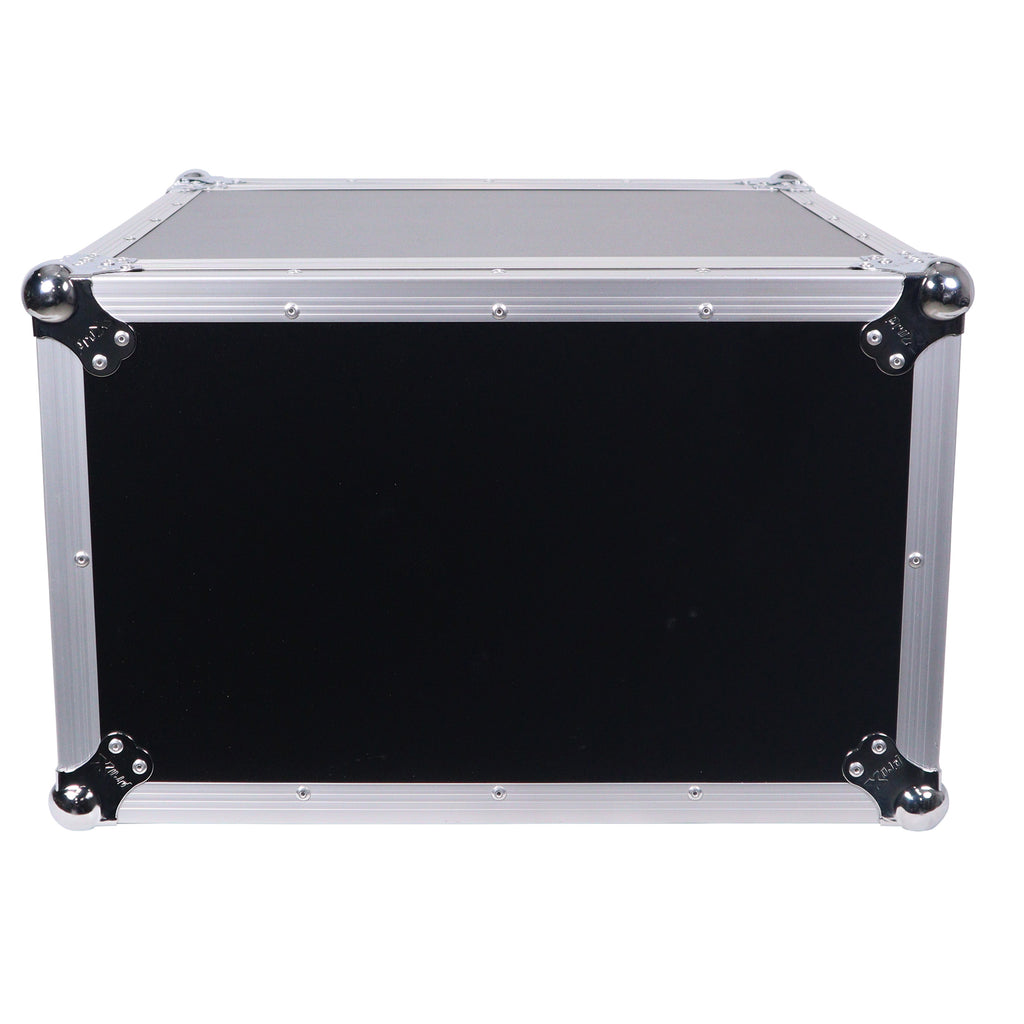 ATA Style 6U Rack Space Shockproof Amp Rack Mount Case 20 in. Depth with recessed handles