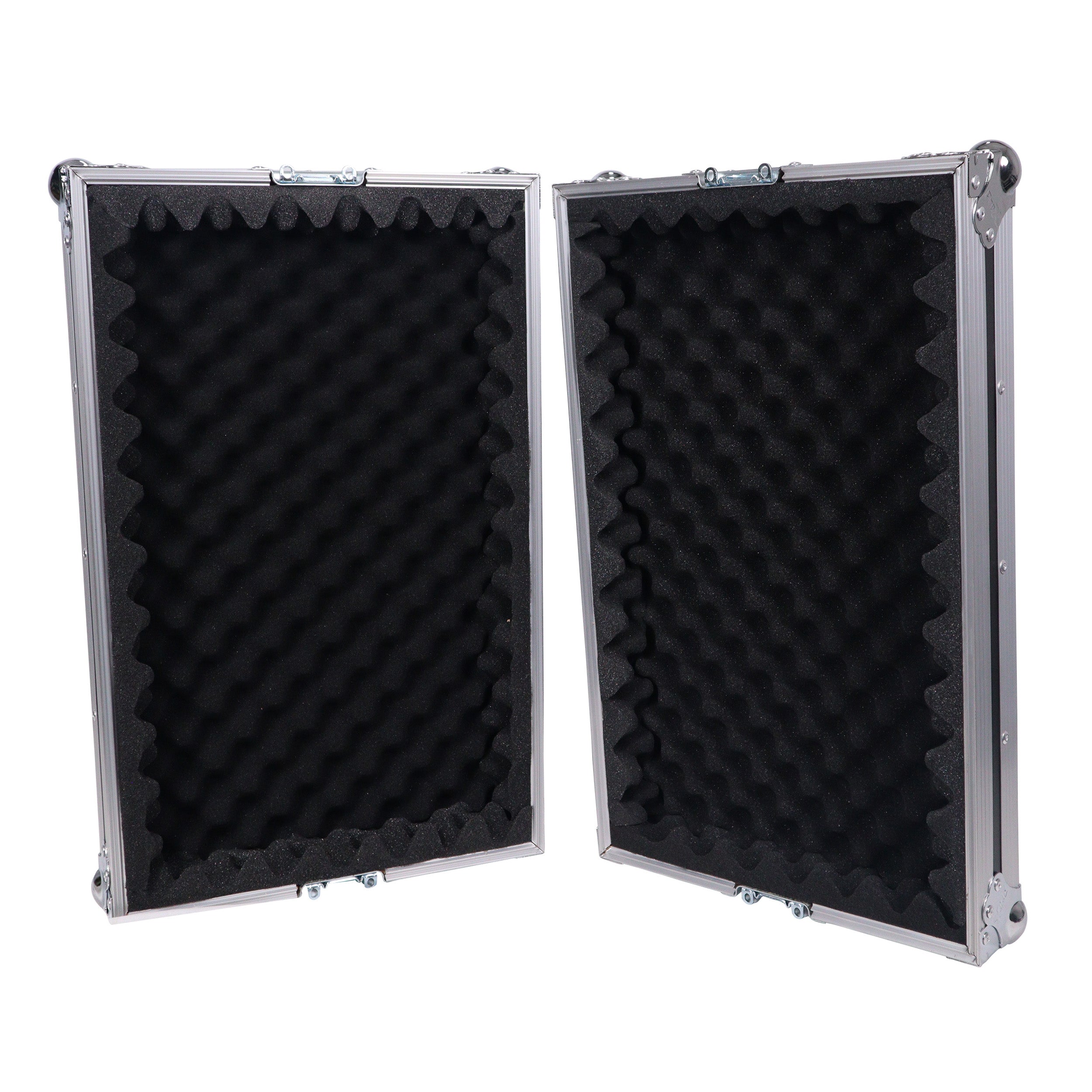 ATA Style 6U Rack Space Shockproof Amp Rack Mount Case 20 in. Depth with recessed handles
