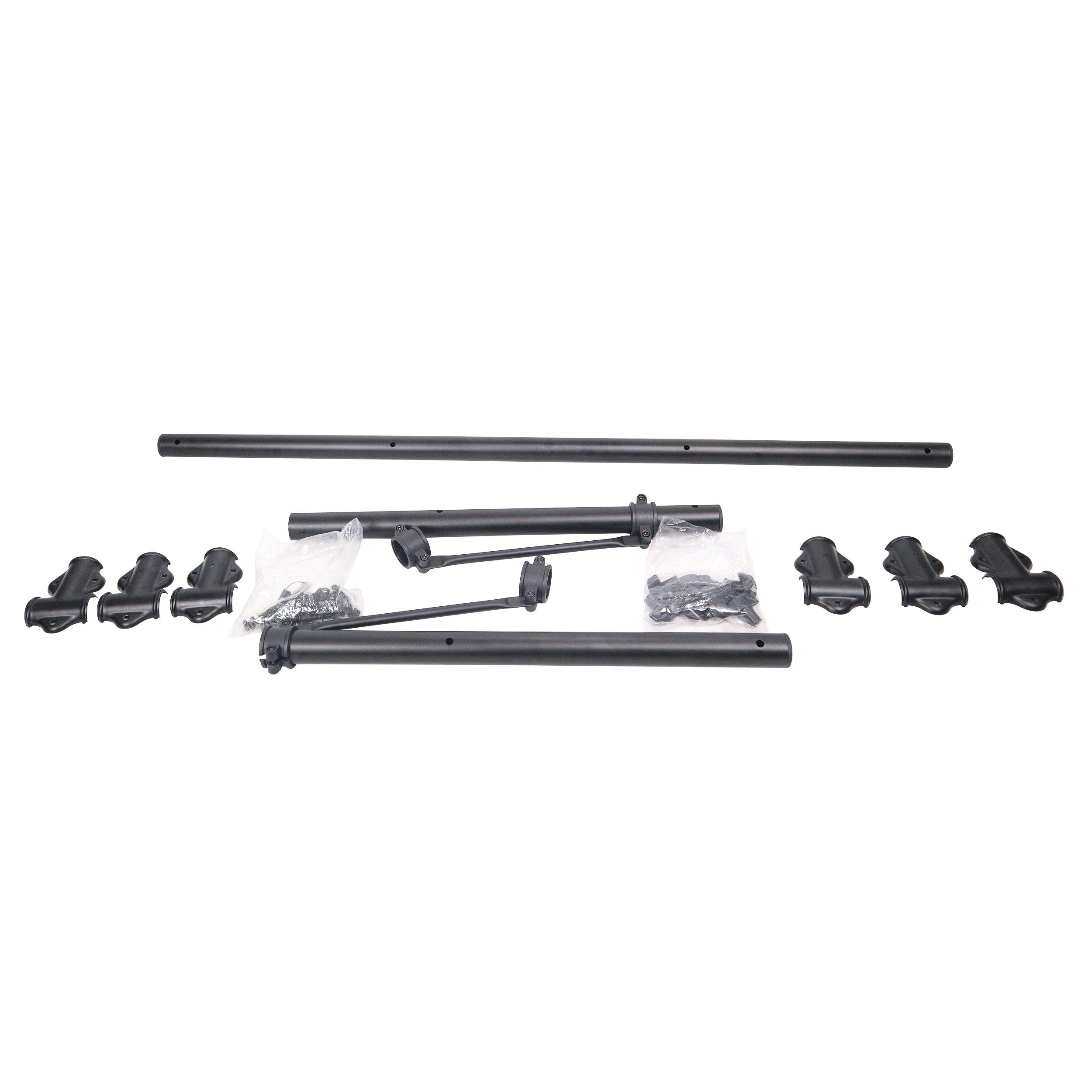 Height Adjustable DJ Lighting Stand with (2) Side Bars – adjusts up to 12 Ft Height