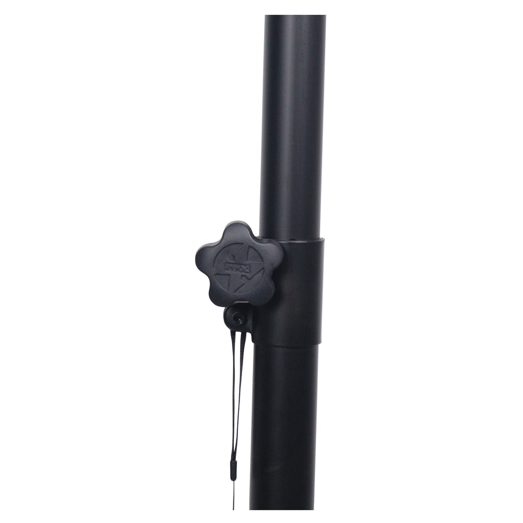 Height Adjustable DJ Lighting Stand with (2) Side Bars – adjusts up to 12 Ft Height