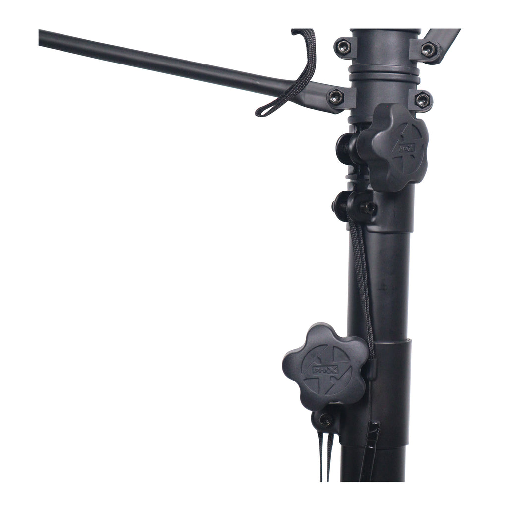 Height Adjustable DJ Lighting Stand with (2) Side Bars – adjusts up to 12 Ft Height