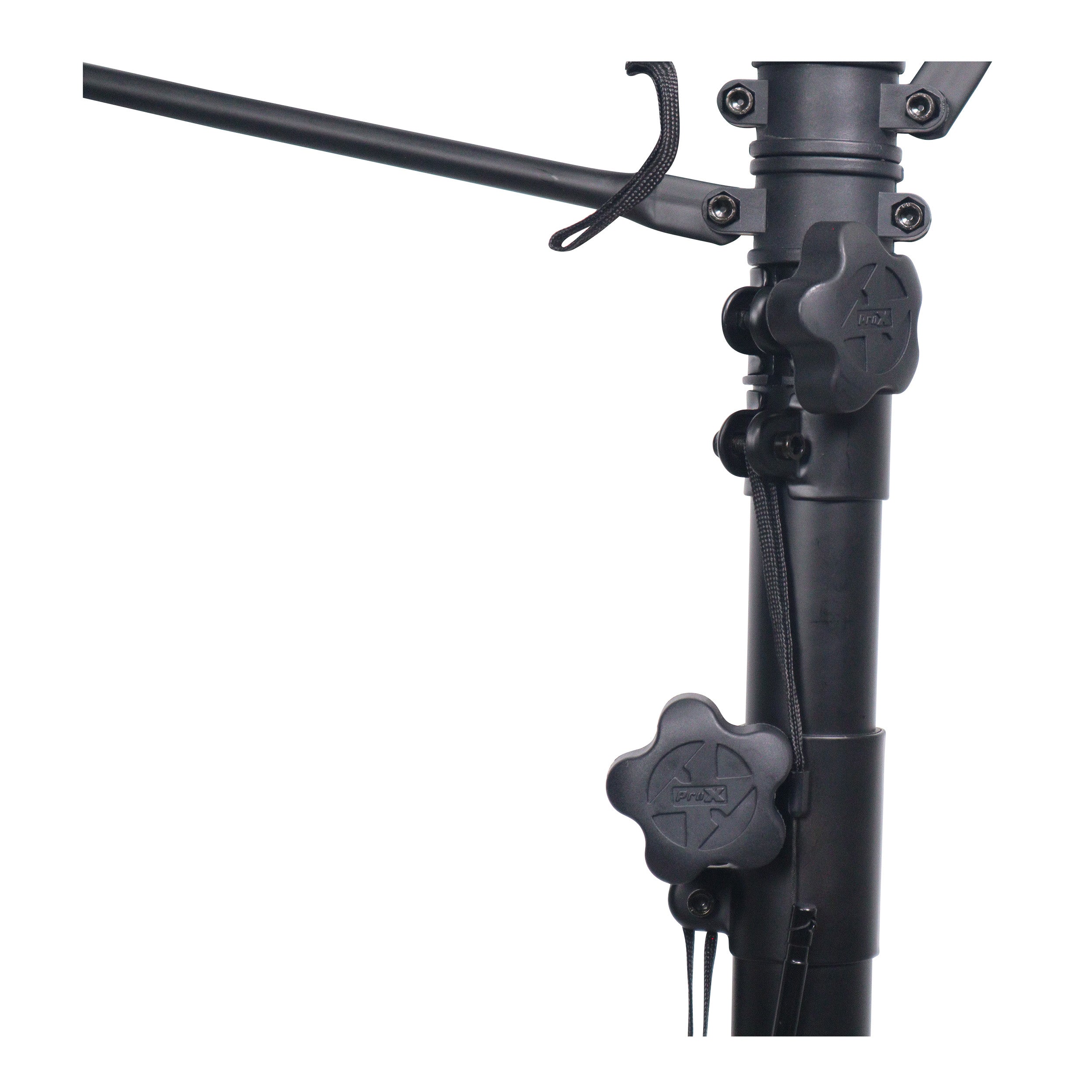 Height Adjustable DJ Lighting Stand with (2) Side Bars – adjusts up to 12 Ft Height