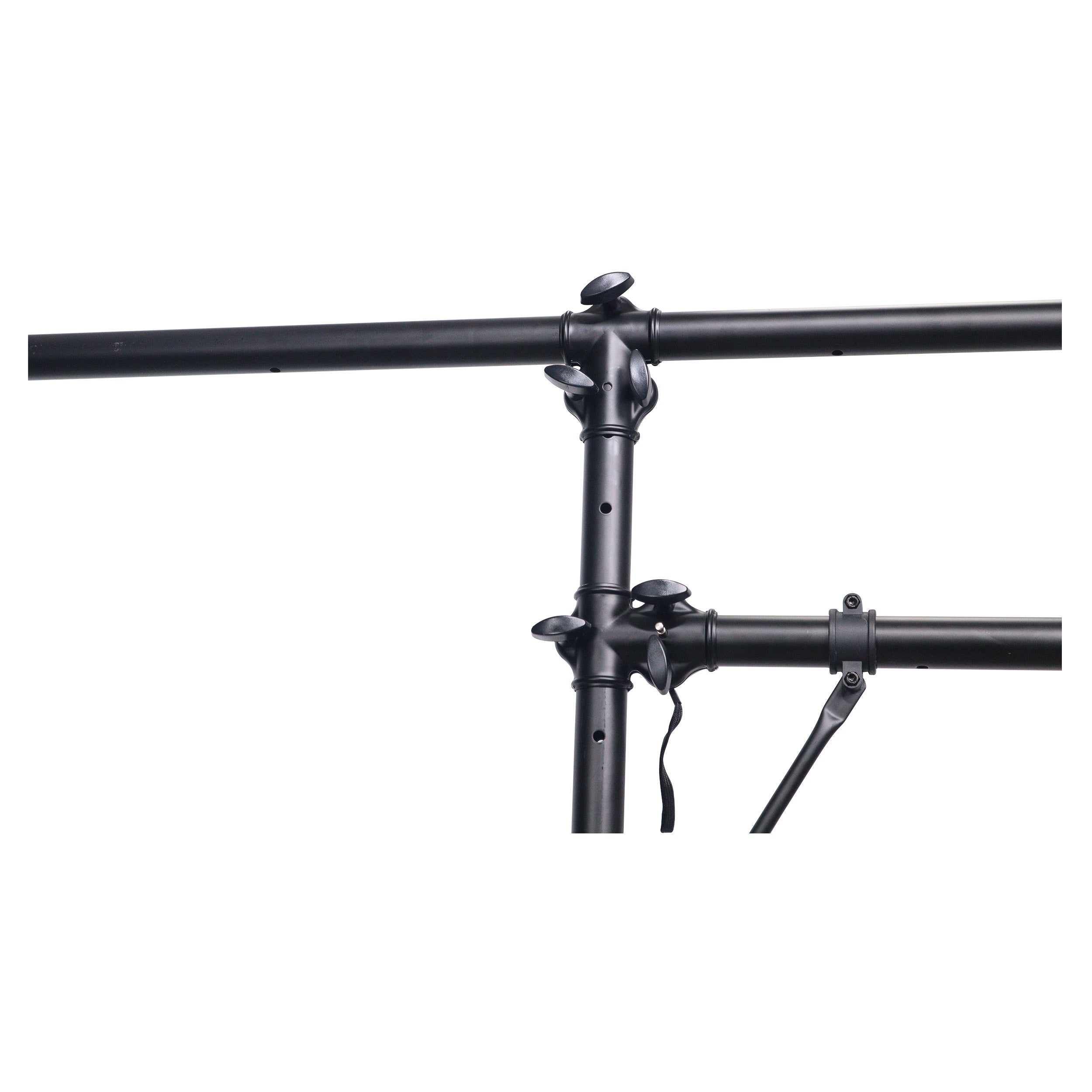 Height Adjustable DJ Lighting Stand with (2) Side Bars – adjusts up to 12 Ft Height