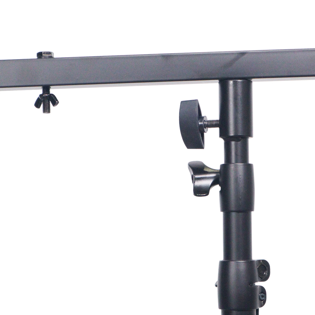 Set of (2) 9 Ft. Lighting Stand Package with T-Bars and Carrying Bag