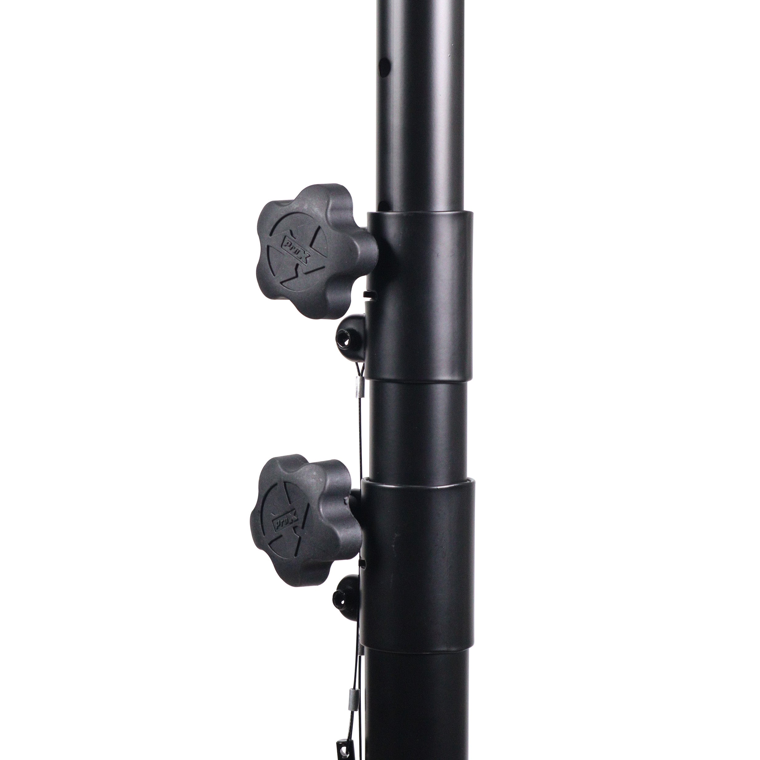 Set of (2) 10 Ft. DJ Stage Lighting Truss Stands System Includes (2) T-Adapters and (2) I-Beam Segments