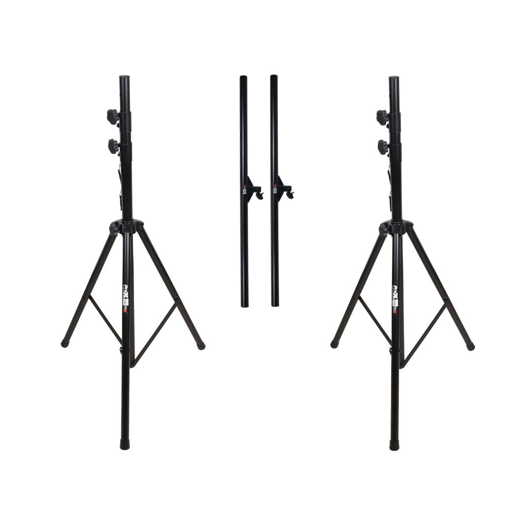 12 Ft Height Adjustable DJ Lighting Stand with (3) I-beam Sections – adjusts up to 12'H x 15'W