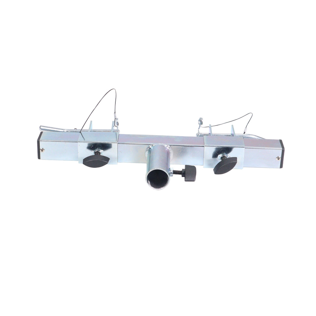 Set of (2) 8.5 Ft Crank Stands with T-Bars Supports Triangle Truss Segments for Stage and DJ Lighting