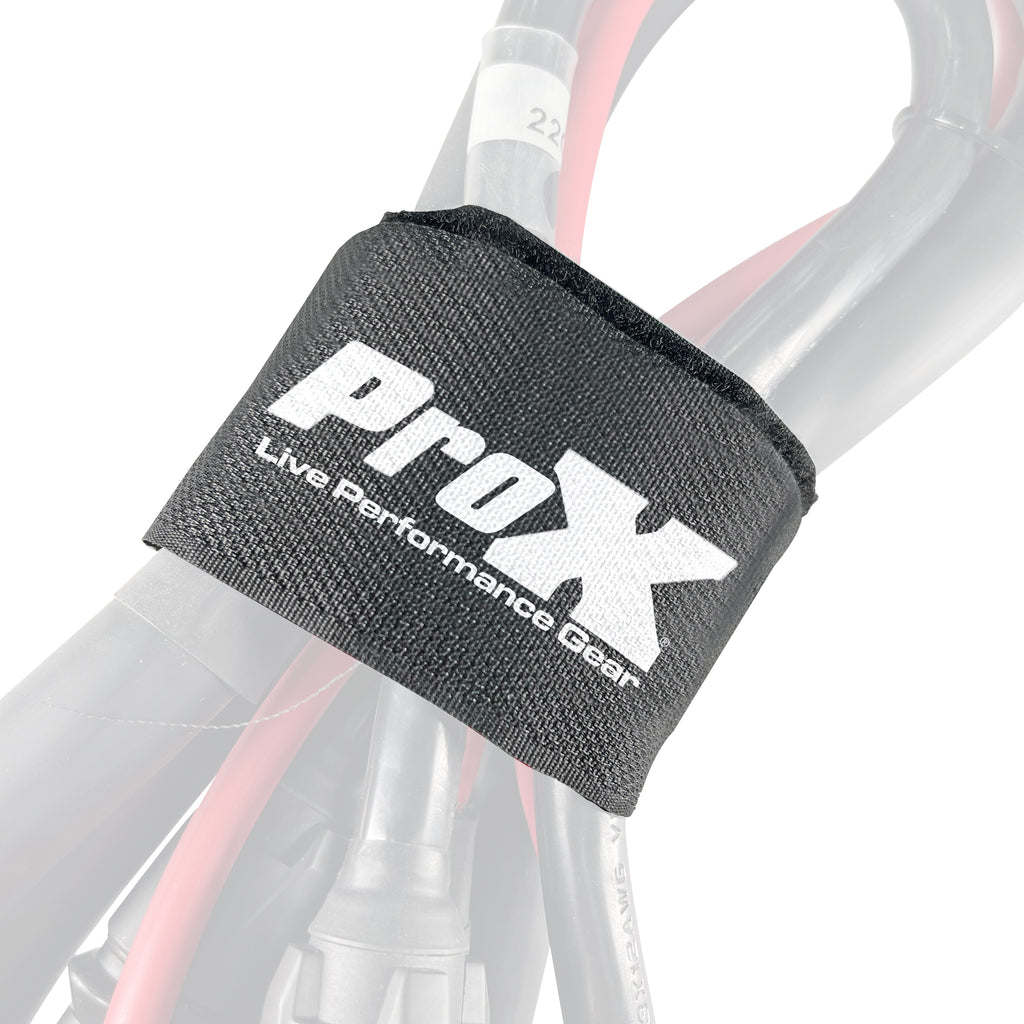 Pack of 5 Reusable 20" x 2" Cable Tie Strap with Velcro Hook and Adjustable Loop Fastener Cable Management