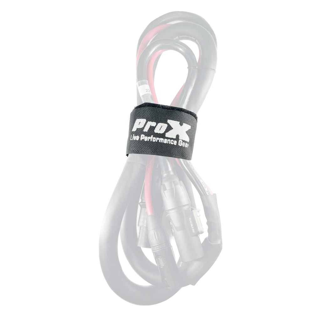 Pack of 5 Reusable 20" x 2" Cable Tie Strap with Velcro Hook and Adjustable Loop Fastener Cable Management