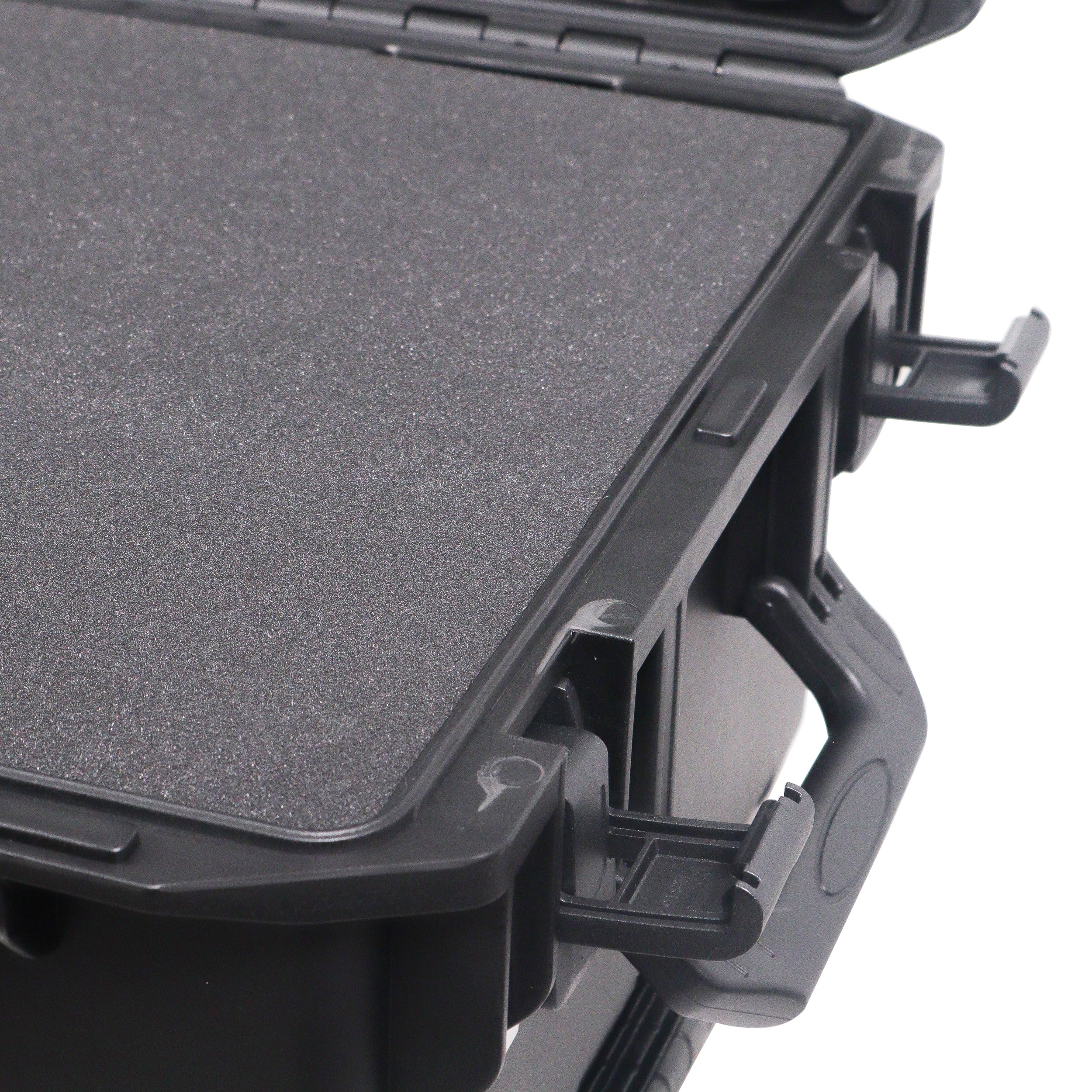 UltronX LARGE Water Resistant ABS Molded Portable Storage Case for Audio Camera Tactical includes cut pluck foam - 29x19x9 in.