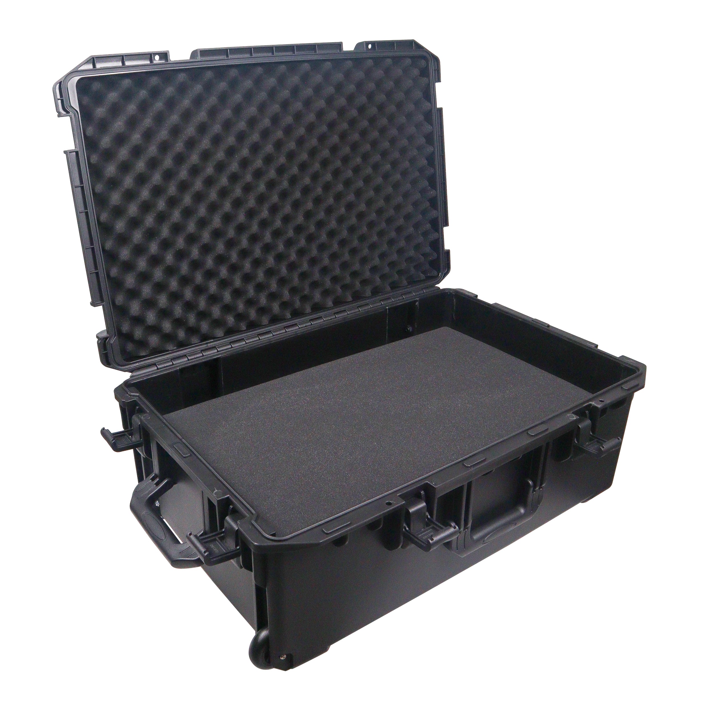 UltronX LARGE Water Resistant ABS Molded Portable Storage Case for Audio Camera Tactical includes cut pluck foam - 29x19x9 in.