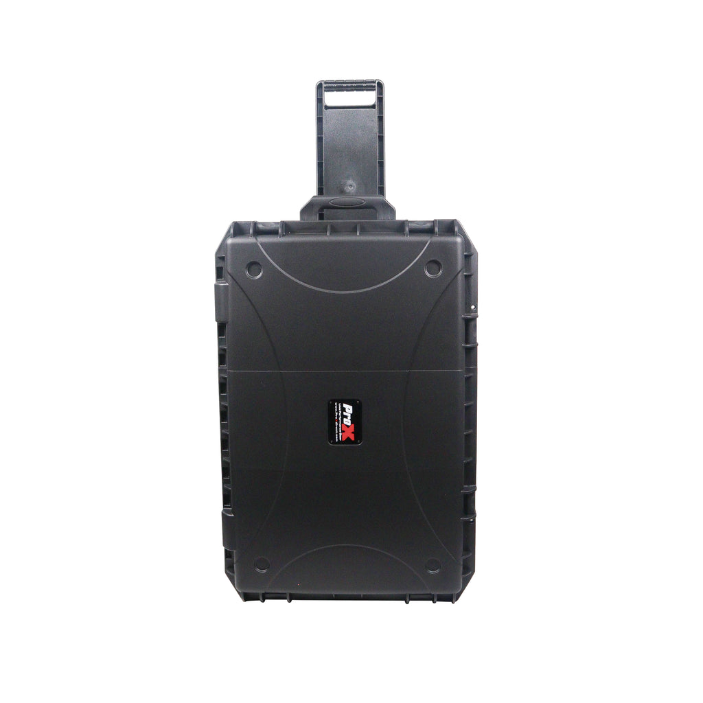 UltronX LARGE Water Resistant ABS Molded Portable Storage Case for Audio Camera Tactical includes cut pluck foam - 29x19x9 in.