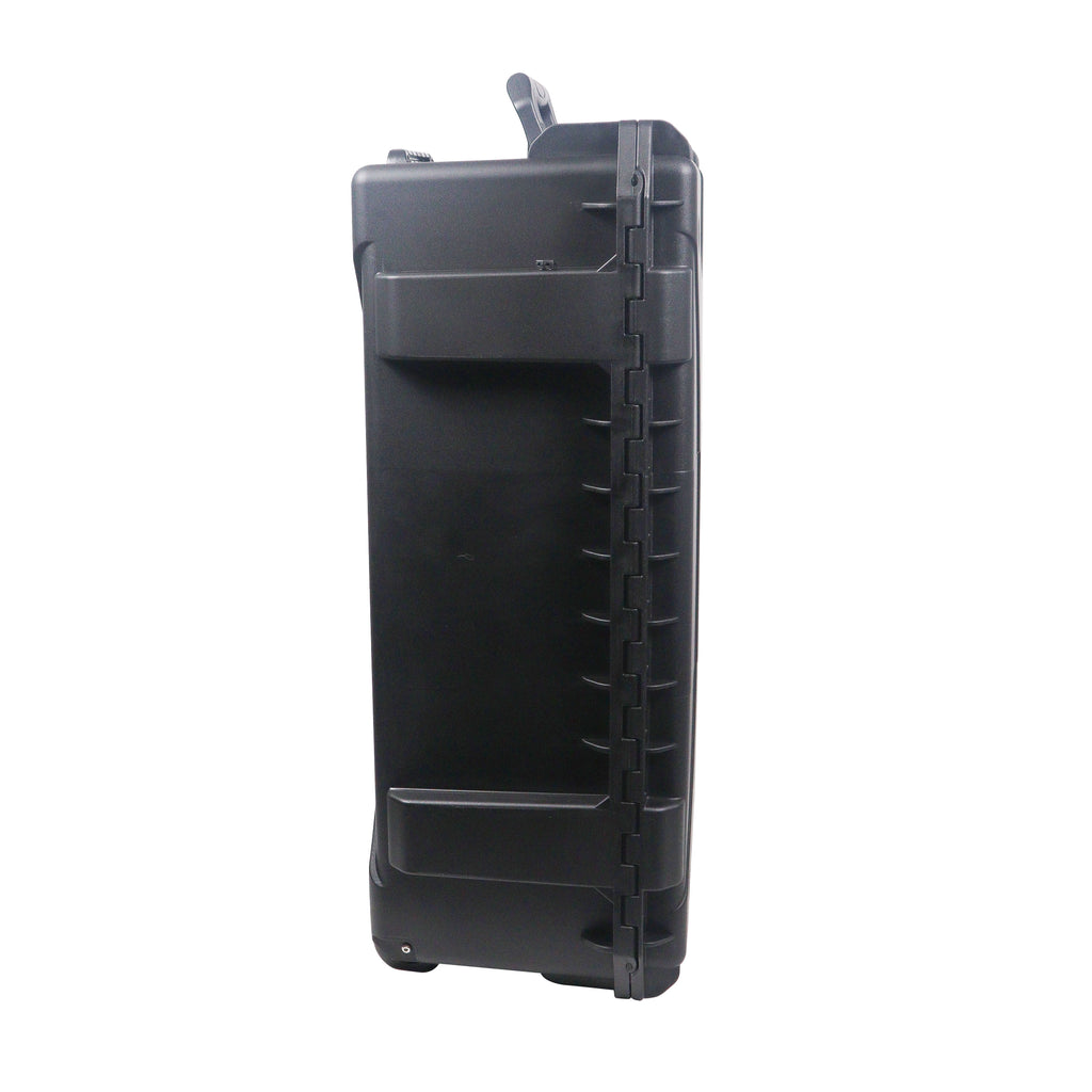 UltronX LARGE Water Resistant ABS Molded Portable Storage Case for Audio Camera Tactical includes cut pluck foam - 29x19x9 in.