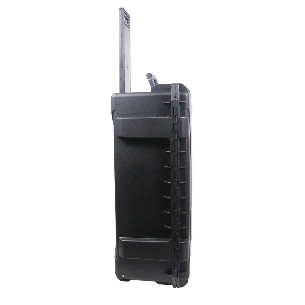 UltronX LARGE Water Resistant ABS Molded Portable Storage Case for Audio Camera Tactical includes cut pluck foam - 29x19x9 in.