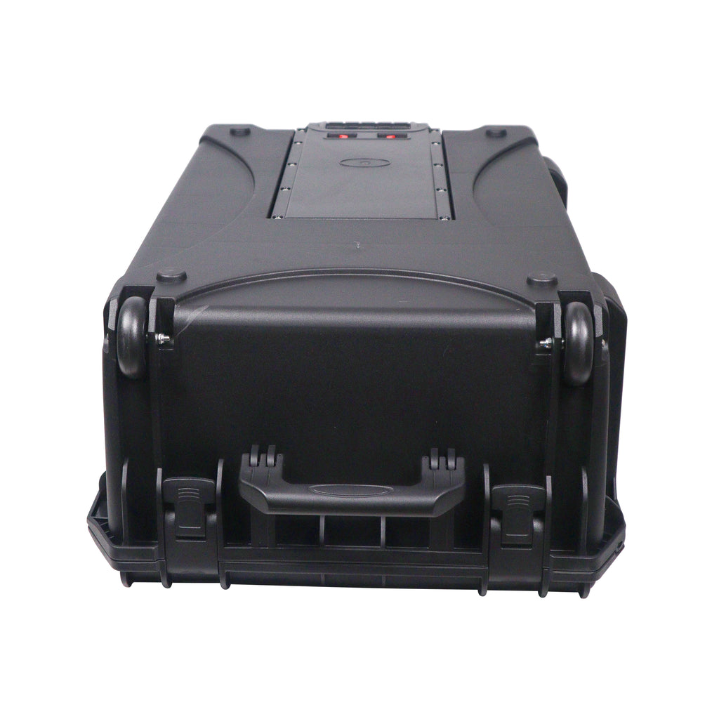 UltronX LARGE Water Resistant ABS Molded Portable Storage Case for Audio Camera Tactical includes cut pluck foam - 29x19x9 in.
