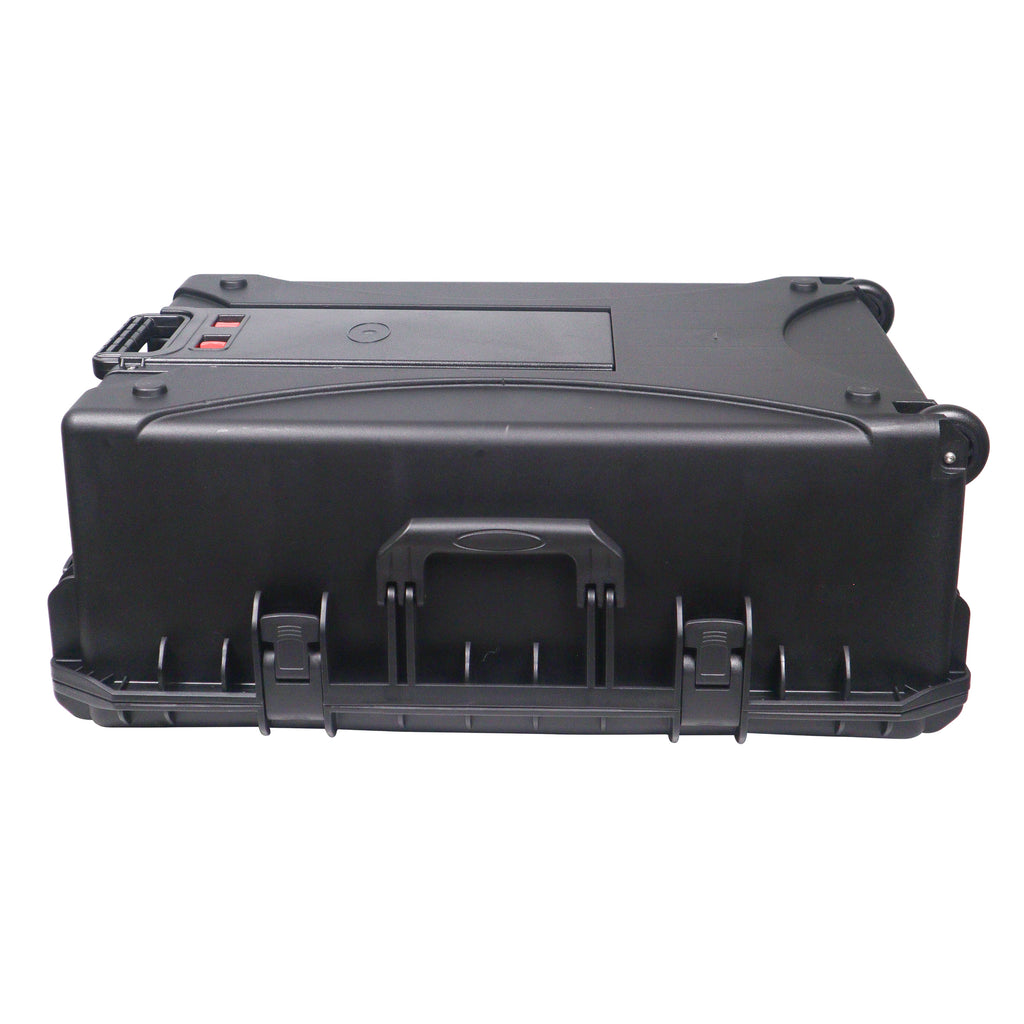 UltronX LARGE Water Resistant ABS Molded Portable Storage Case for Audio Camera Tactical includes cut pluck foam - 29x19x9 in.