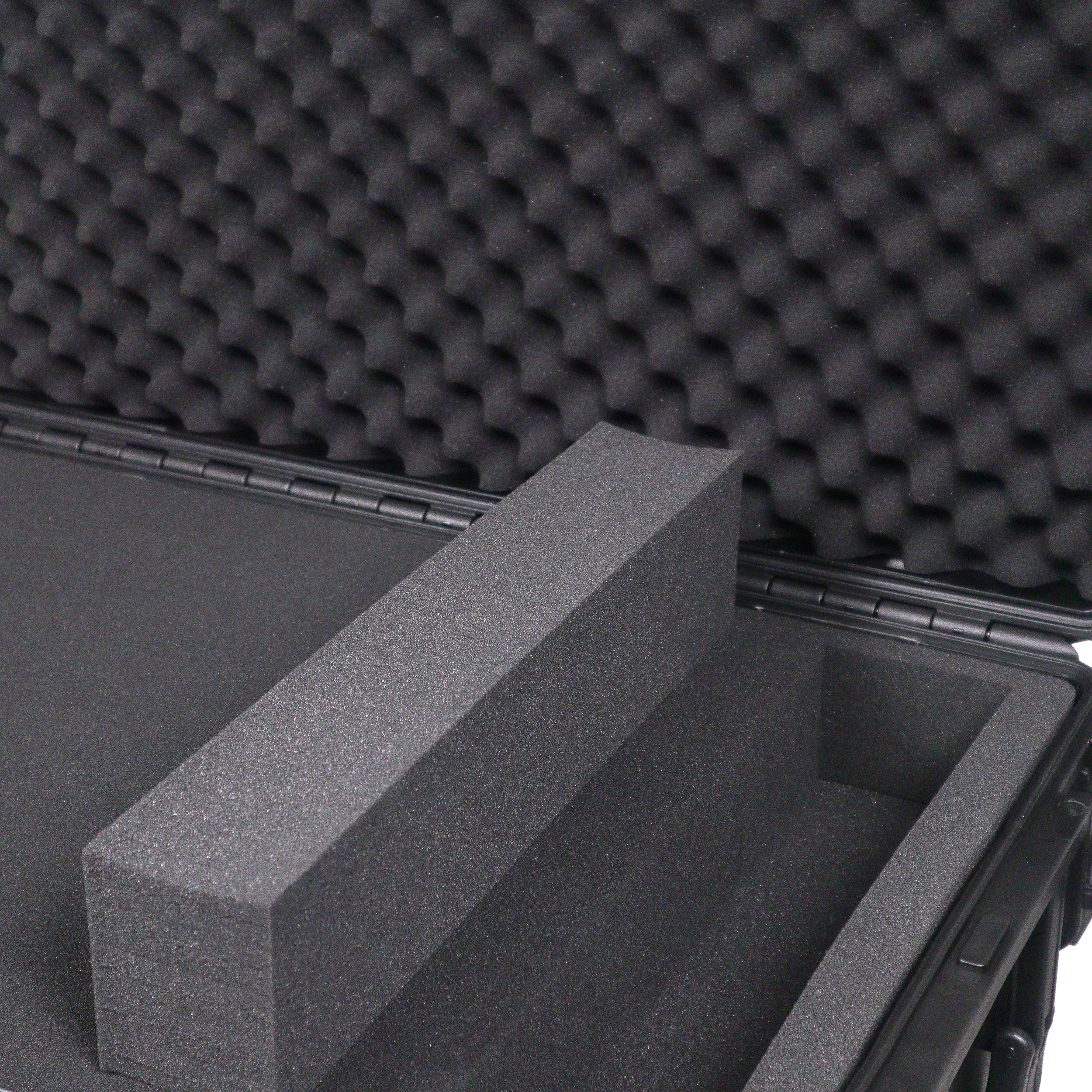 UltronX LARGE Water Resistant ABS Molded Portable Storage Case for Audio Camera Tactical includes cut pluck foam - 29x19x9 in.