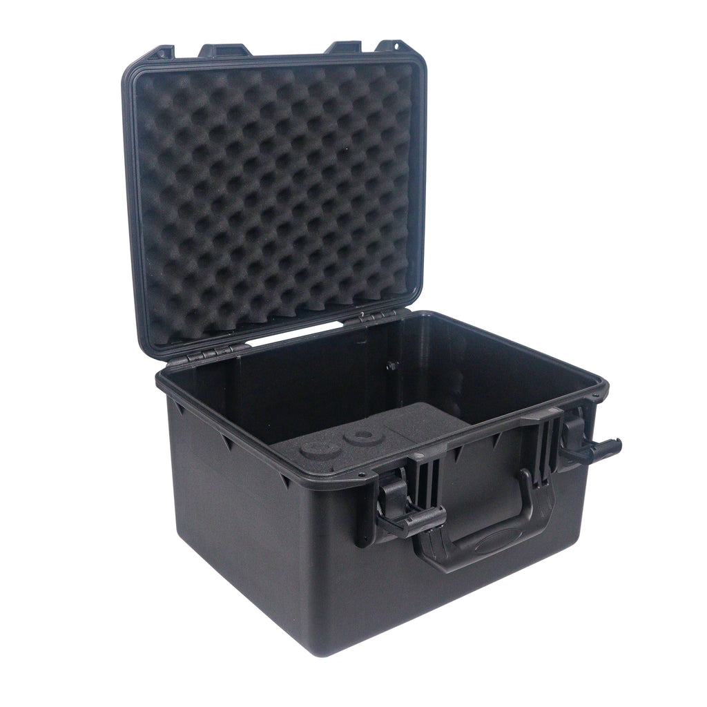 UltronX Plastic Water Tight Molded Travel Case Stores up to (16) Wireless and Wired Microphones