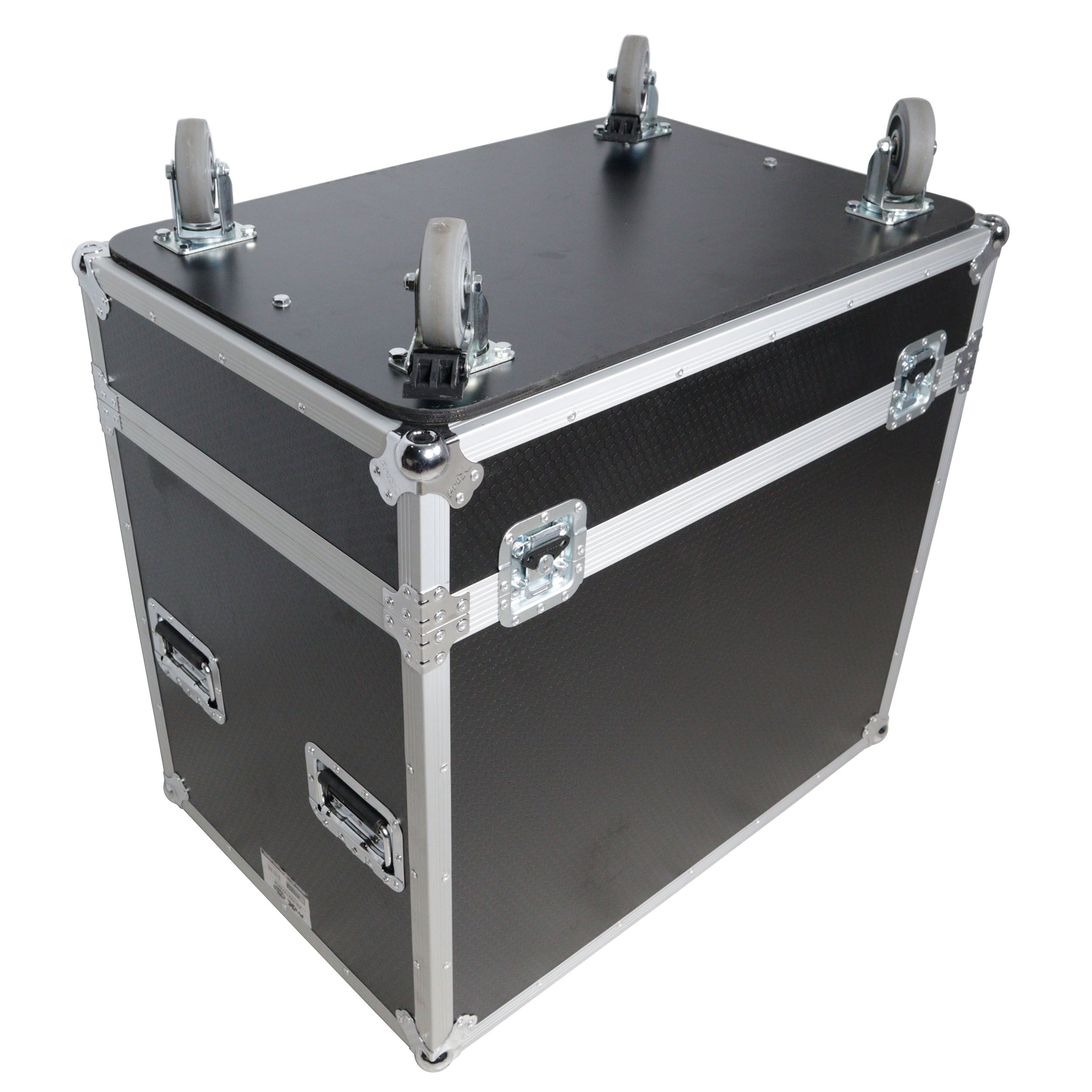 Universal  Speaker Flight Case Fits 2x QSC LA112, FBT HORIZON VHA 112SN, Mackie DRM12A and more, 30x26x18 in.