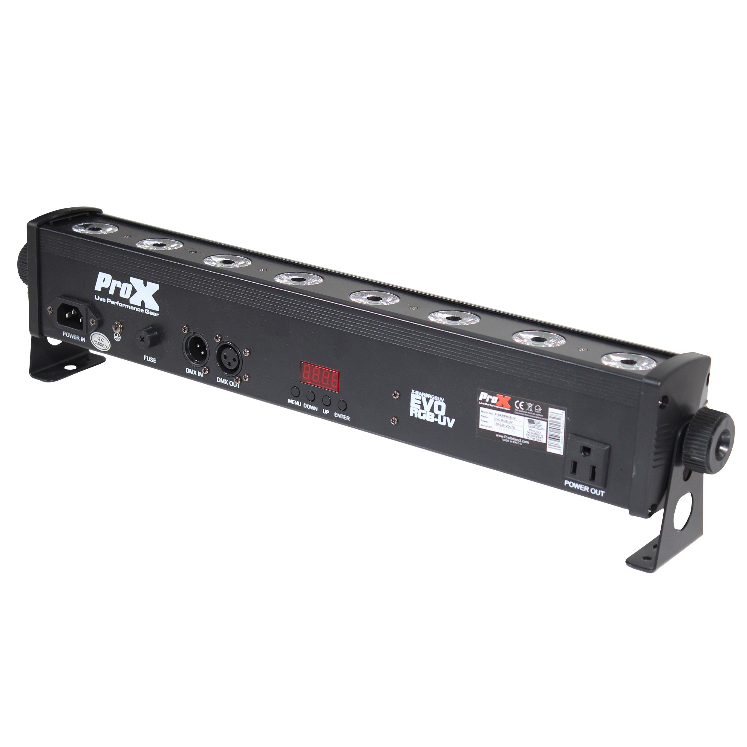 EVO RGB-UV Bar 8 32W High Power RGB-UV LED Wash Light