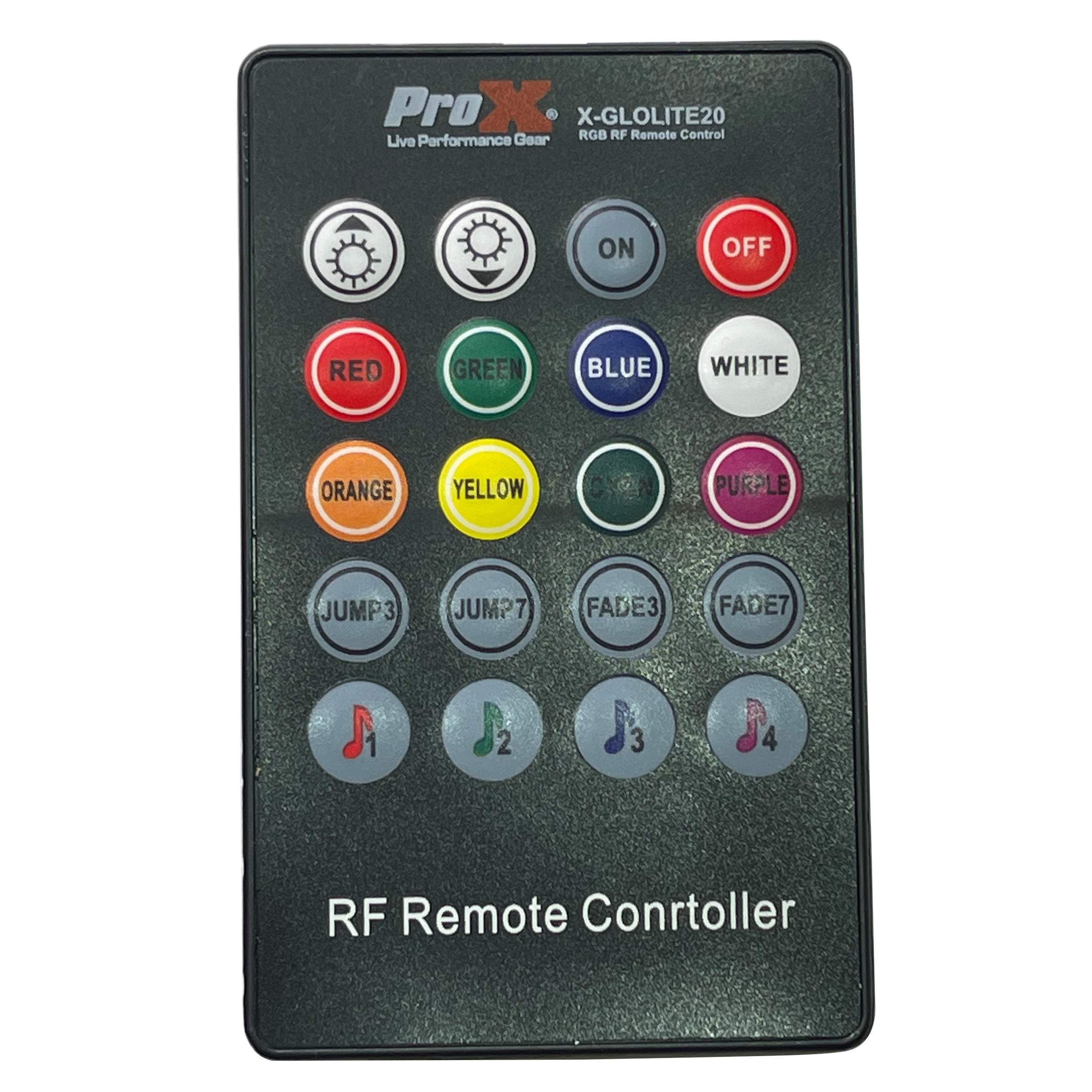 GLOLITE 20" RGB LED Accent Lighting Fixture Aluminum Body RF Remote Controlled USB Powered