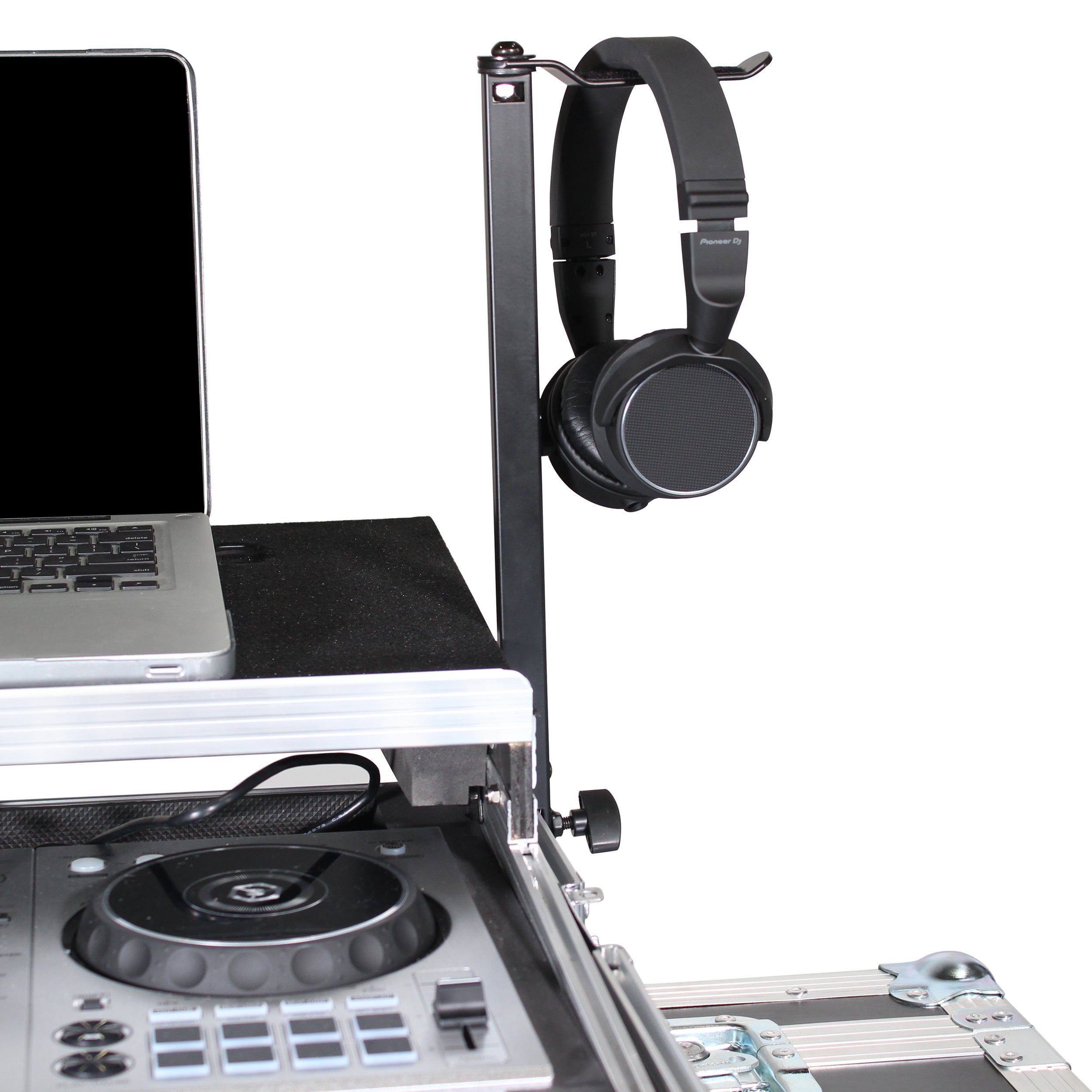 20PCS Headphone Pole Stand For Cases 12" Shaft with Rotating Hook