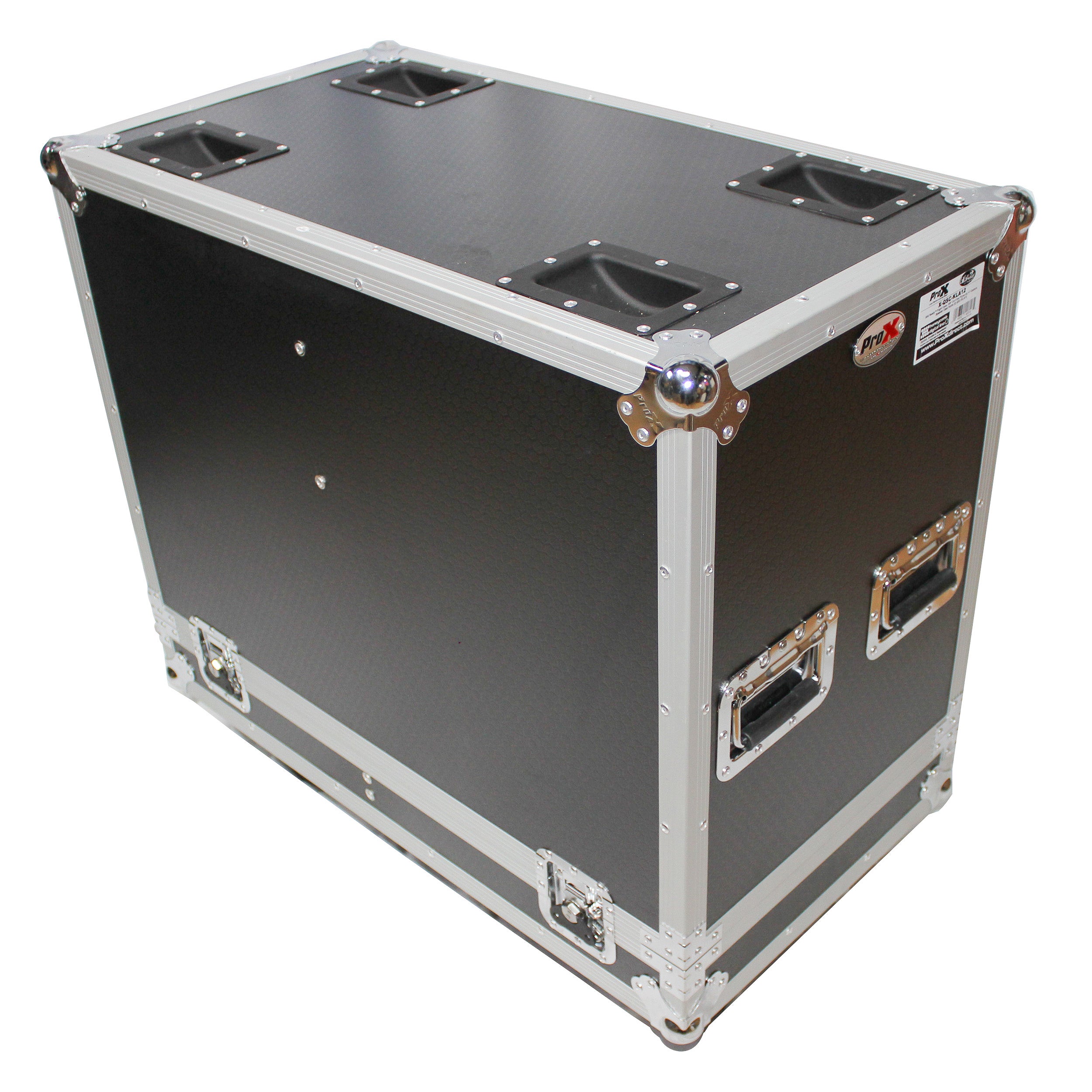 Flight-Road Case for 2 QSC KLA12 Speakers