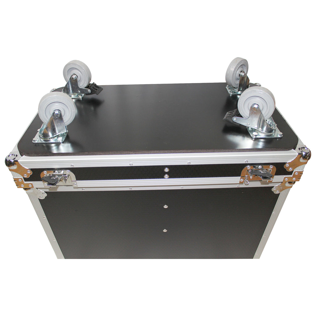 Flight-Road Case for 2 QSC KLA12 Speakers