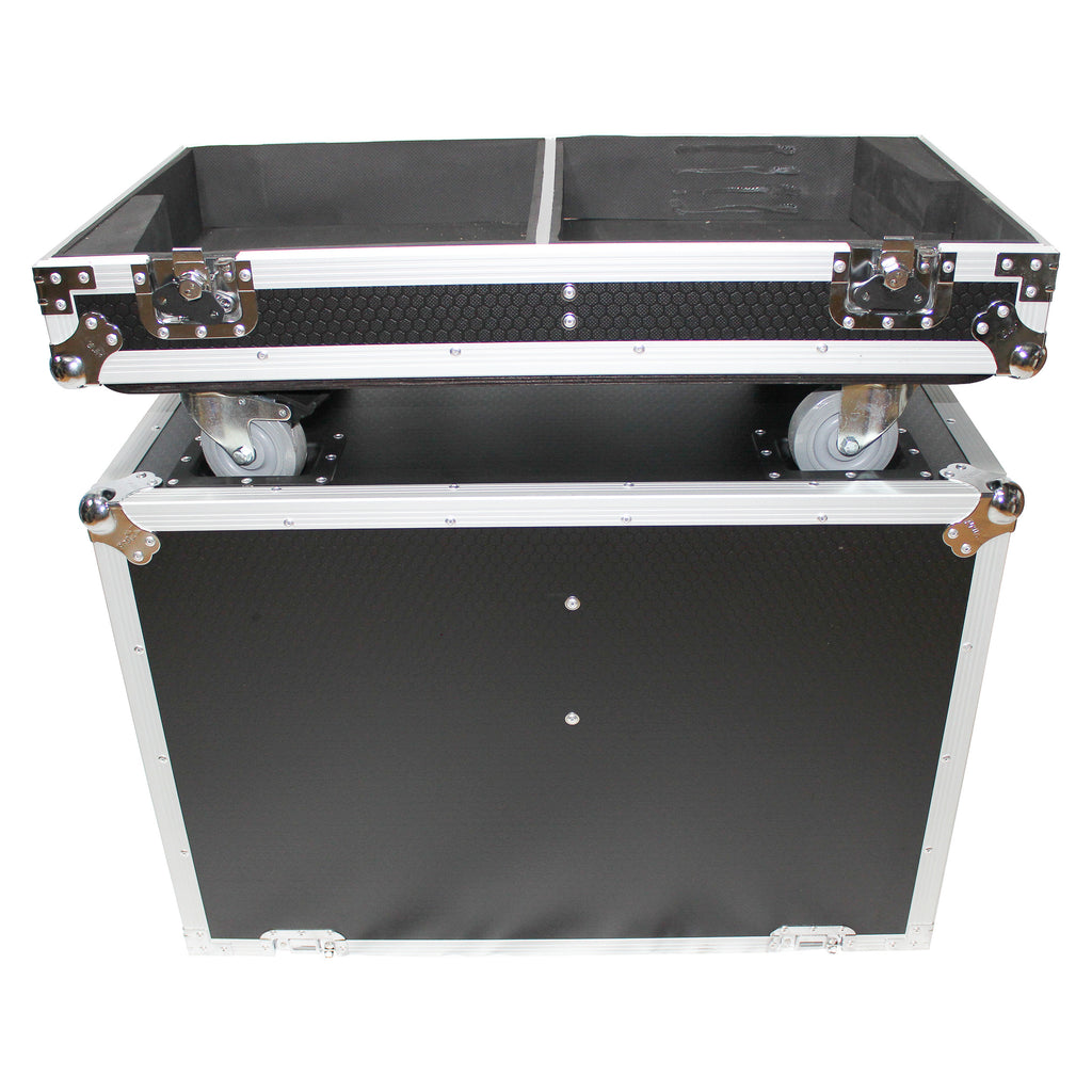 Flight-Road Case for 2 QSC KLA12 Speakers