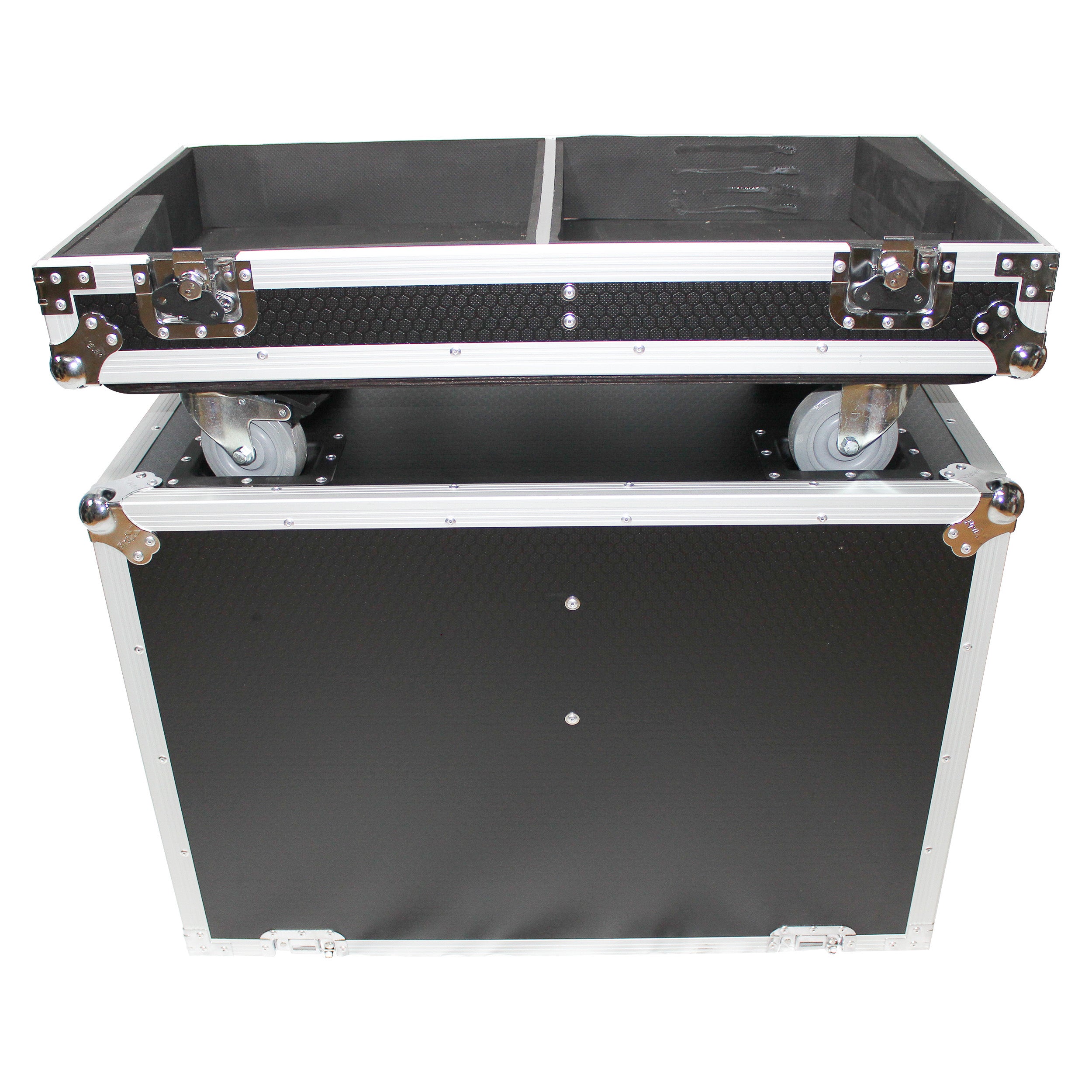 Flight-Road Case for 2 QSC KLA12 Speakers