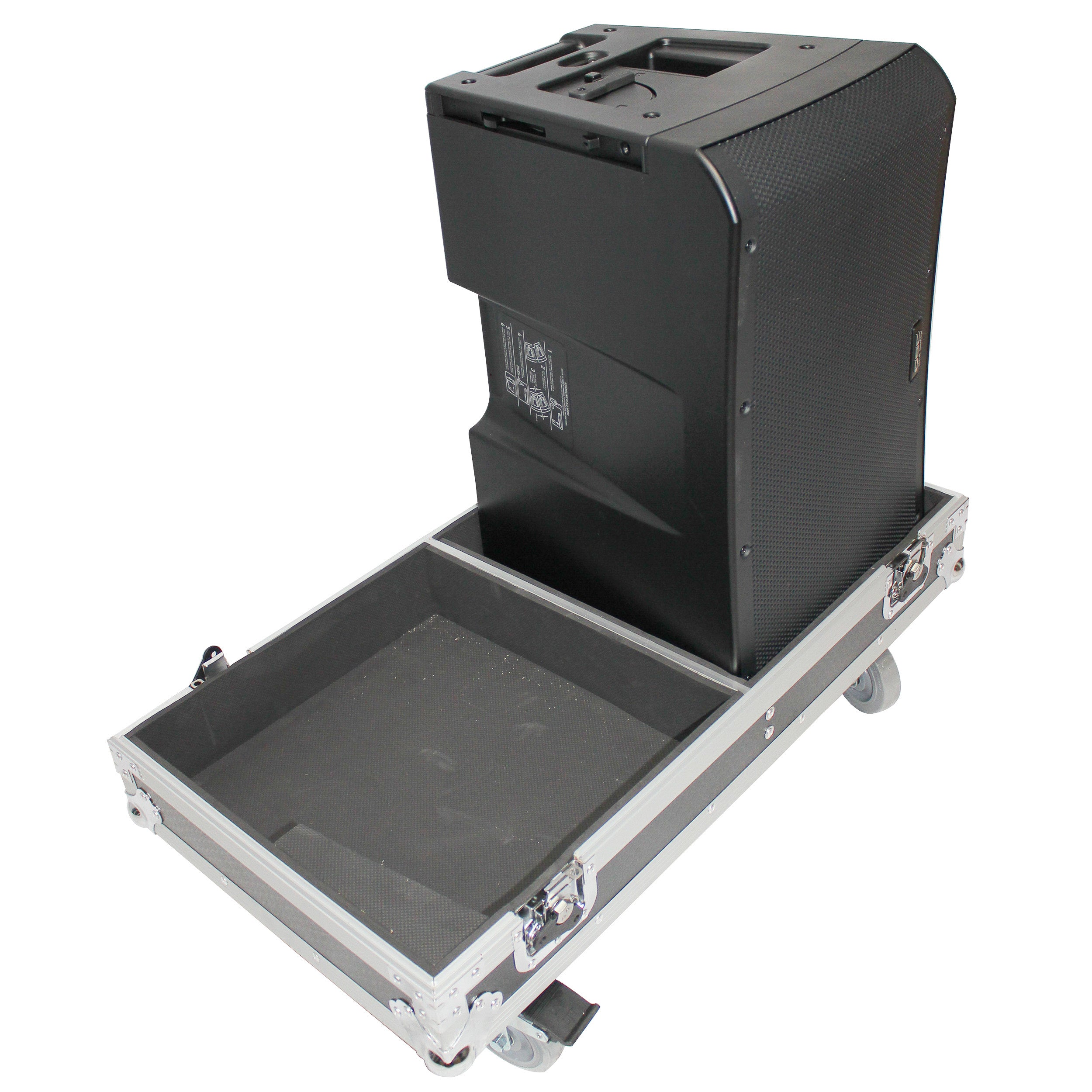Flight-Road Case for 2 QSC KLA12 Speakers