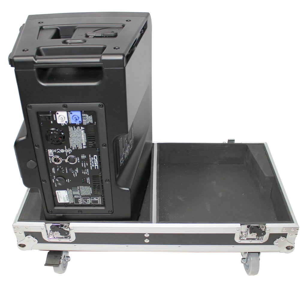 Flight-Road Case for 2 QSC KLA12 Speakers