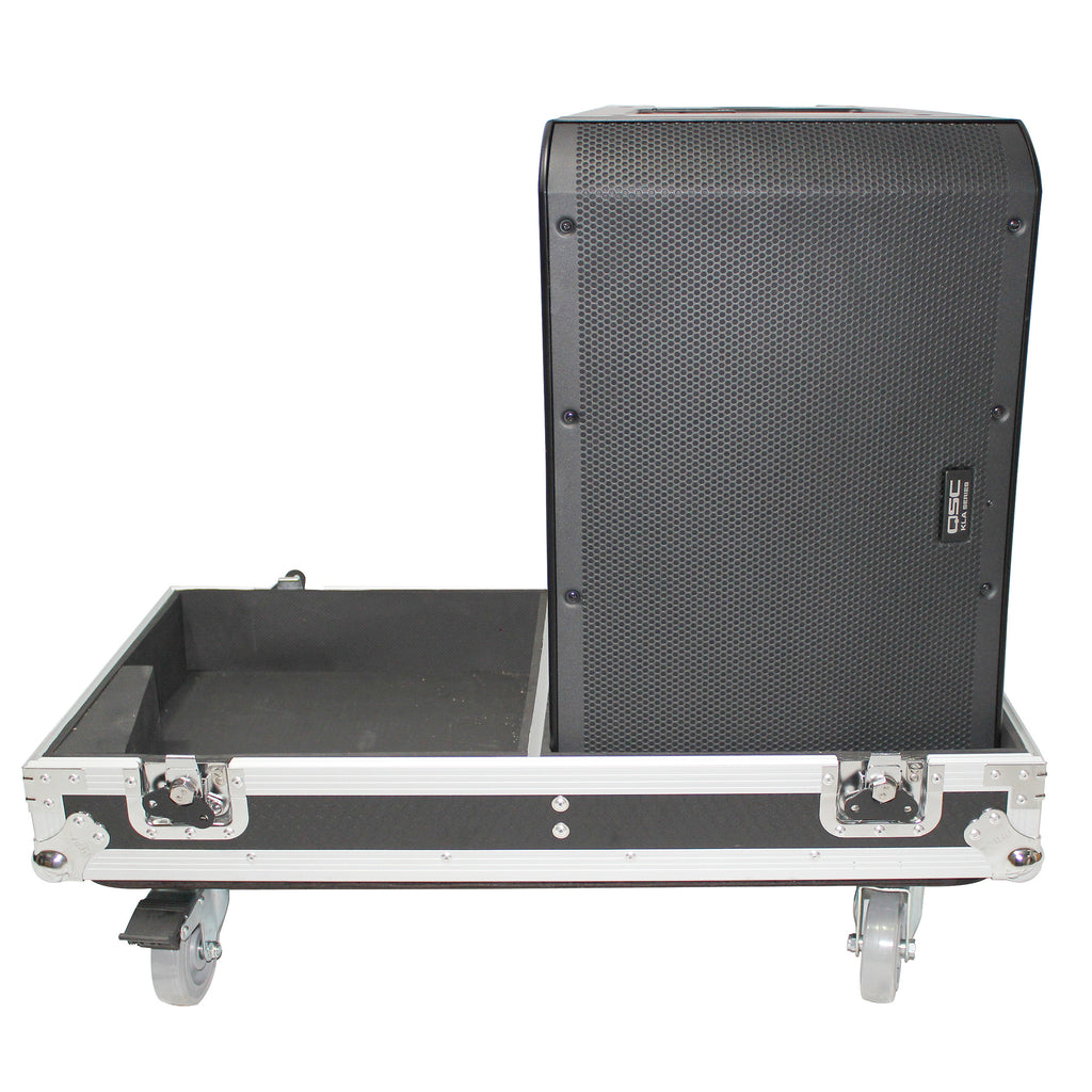 Flight-Road Case for 2 QSC KLA12 Speakers