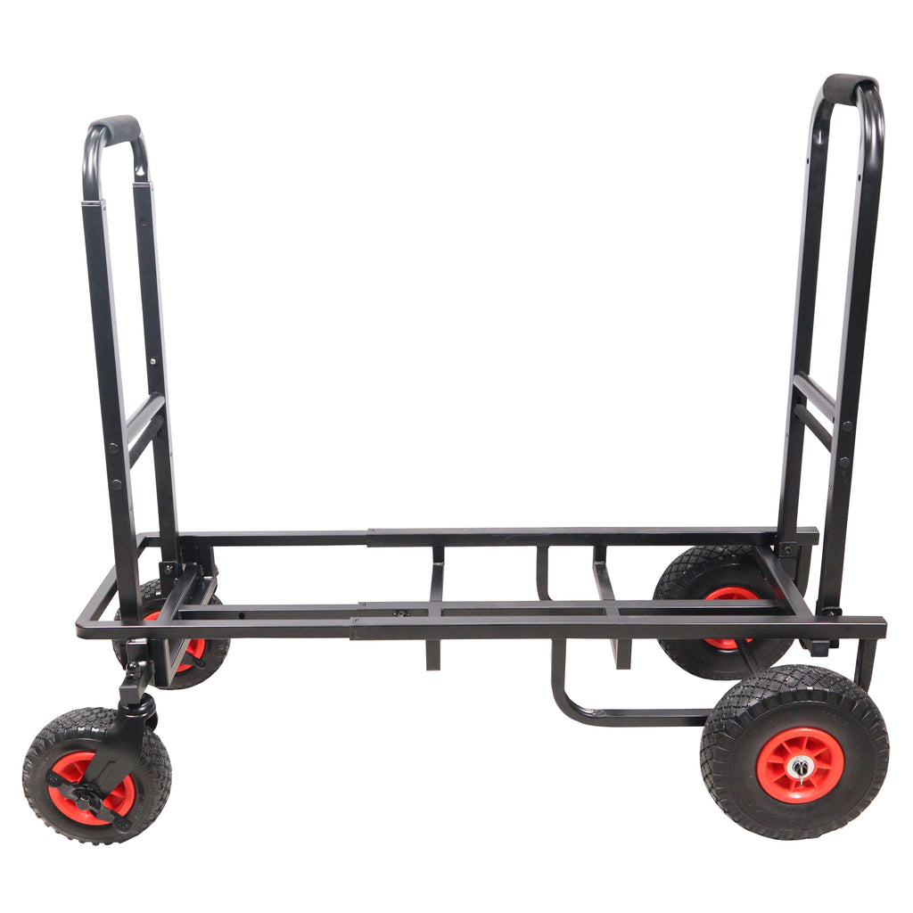 ROLL & RUN Folding 8-in-1 Multi-Cart Rolling Utility Dolly Height Adjustable Rolling Hand Truck