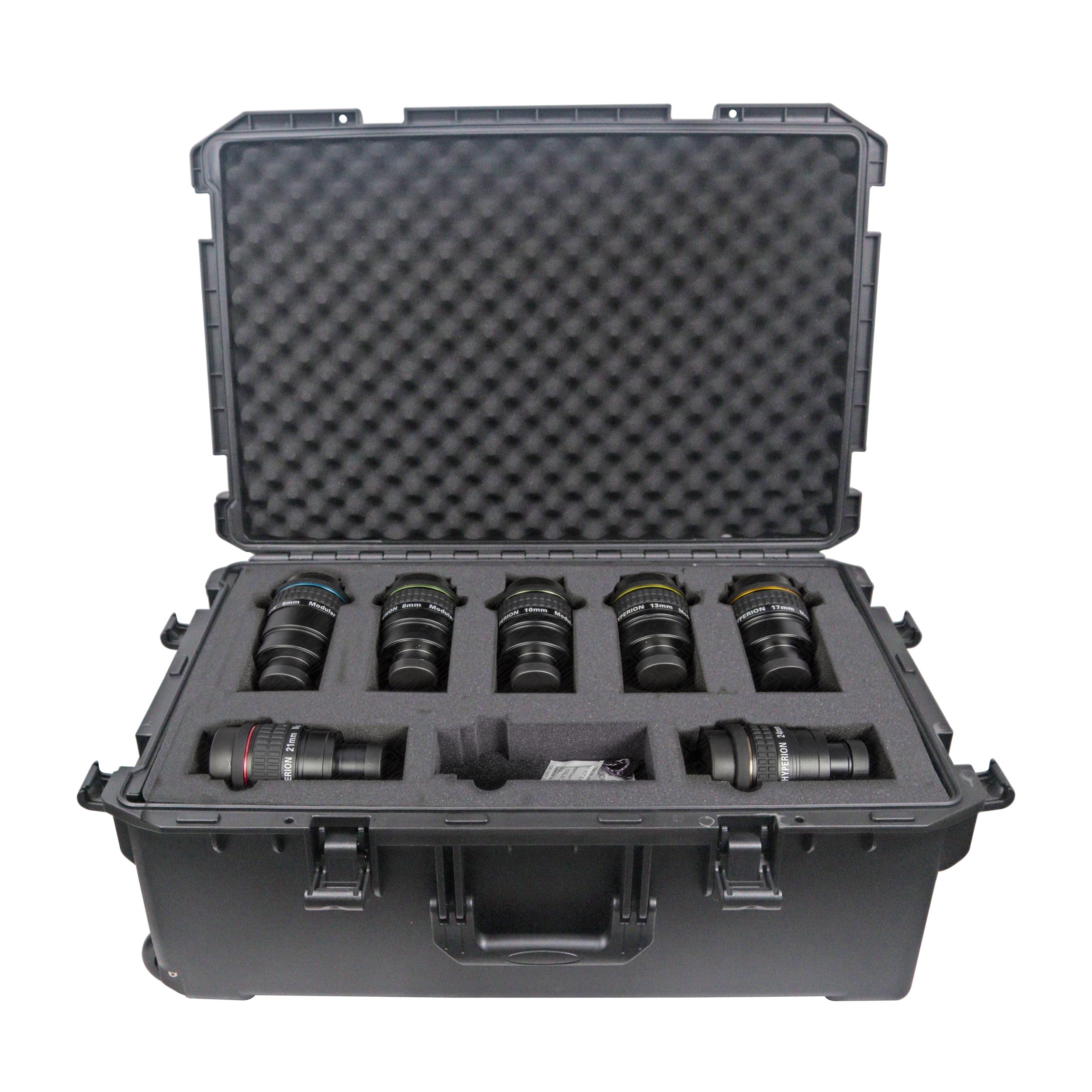 UltronX LARGE Water Resistant ABS Molded Portable Storage Case for Audio Camera Tactical includes cut pluck foam - 29x19x9 in.