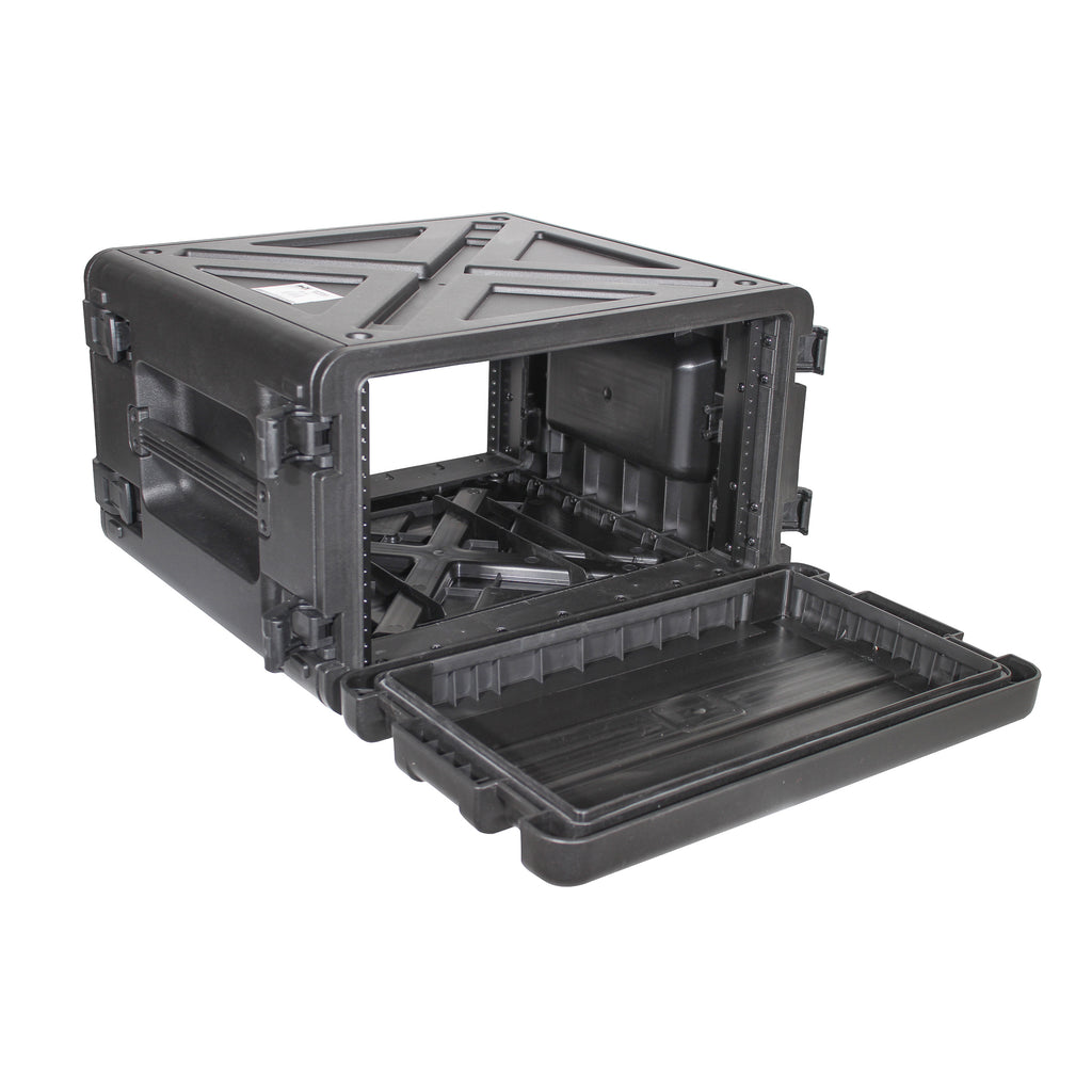 UltronX 6U Rack Air-tight, Water-sealed ABS Case