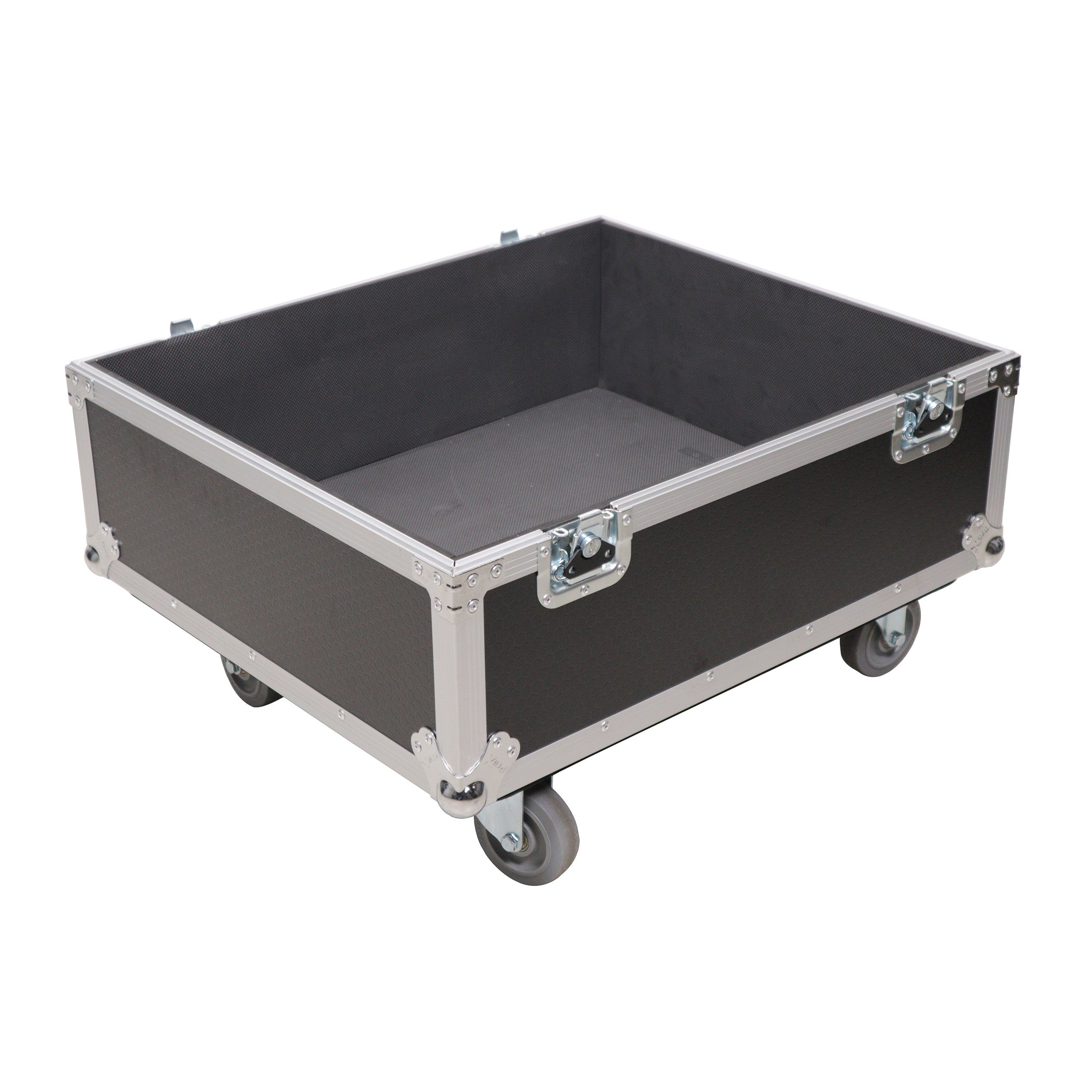 Universal ATA Speaker Flight Case for 2xQSC KLA12 LA112 FBT HORIZON VHA 112SA, Mackie DRM12A and similar sizes 30x26x22 in