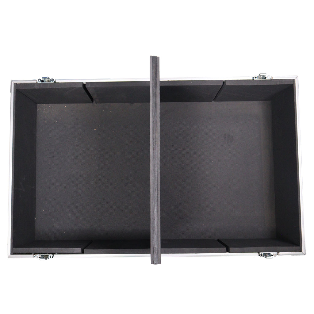 Universal Dual Speaker Flight Case Fits (2) QSC KLA12 LA112 EV ETX12P - 25x17x15 in.
