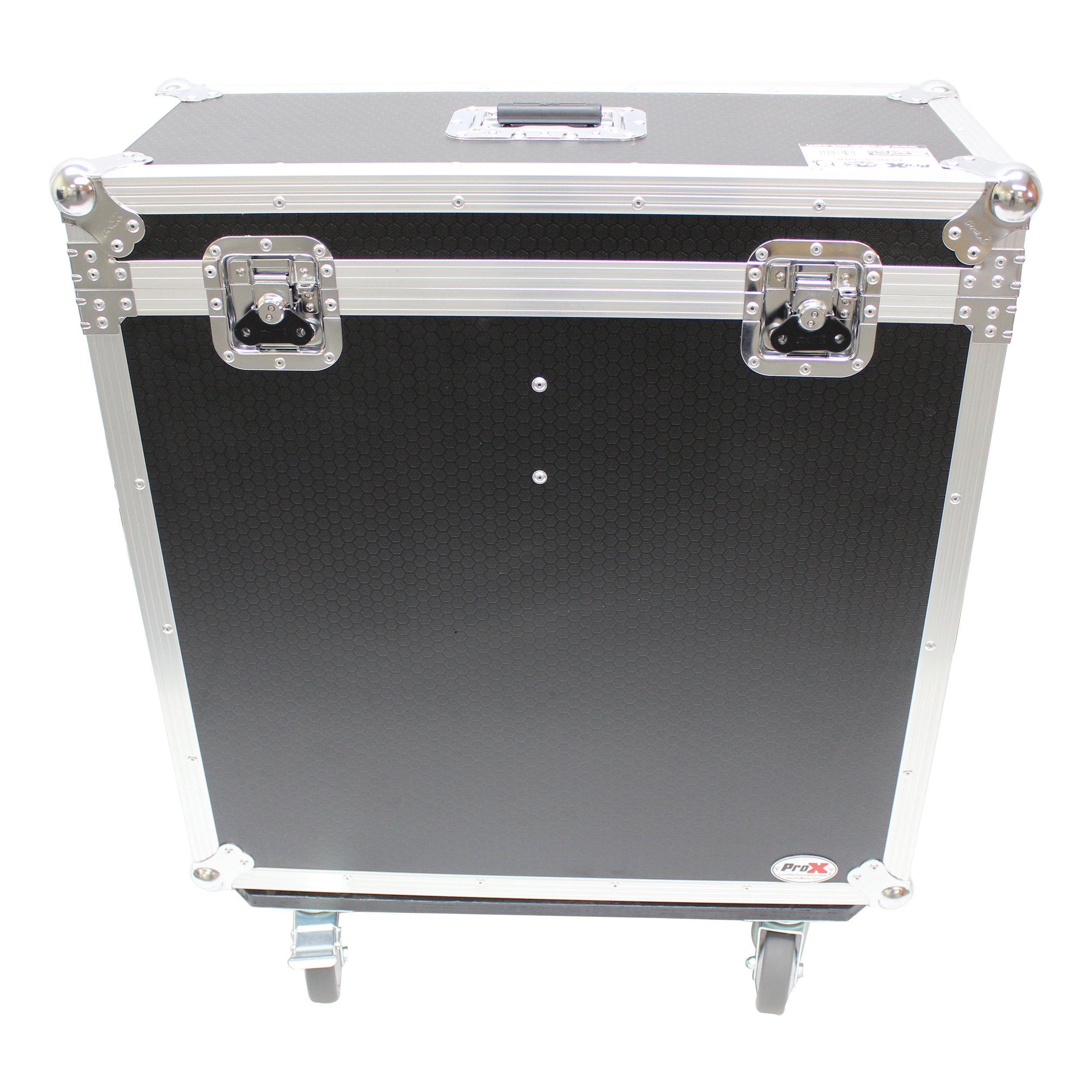 ATA Digital Audio Mixer Flight Case for Allen & Heath SQ5 Console with Doghouse compartment and Caster wheels
