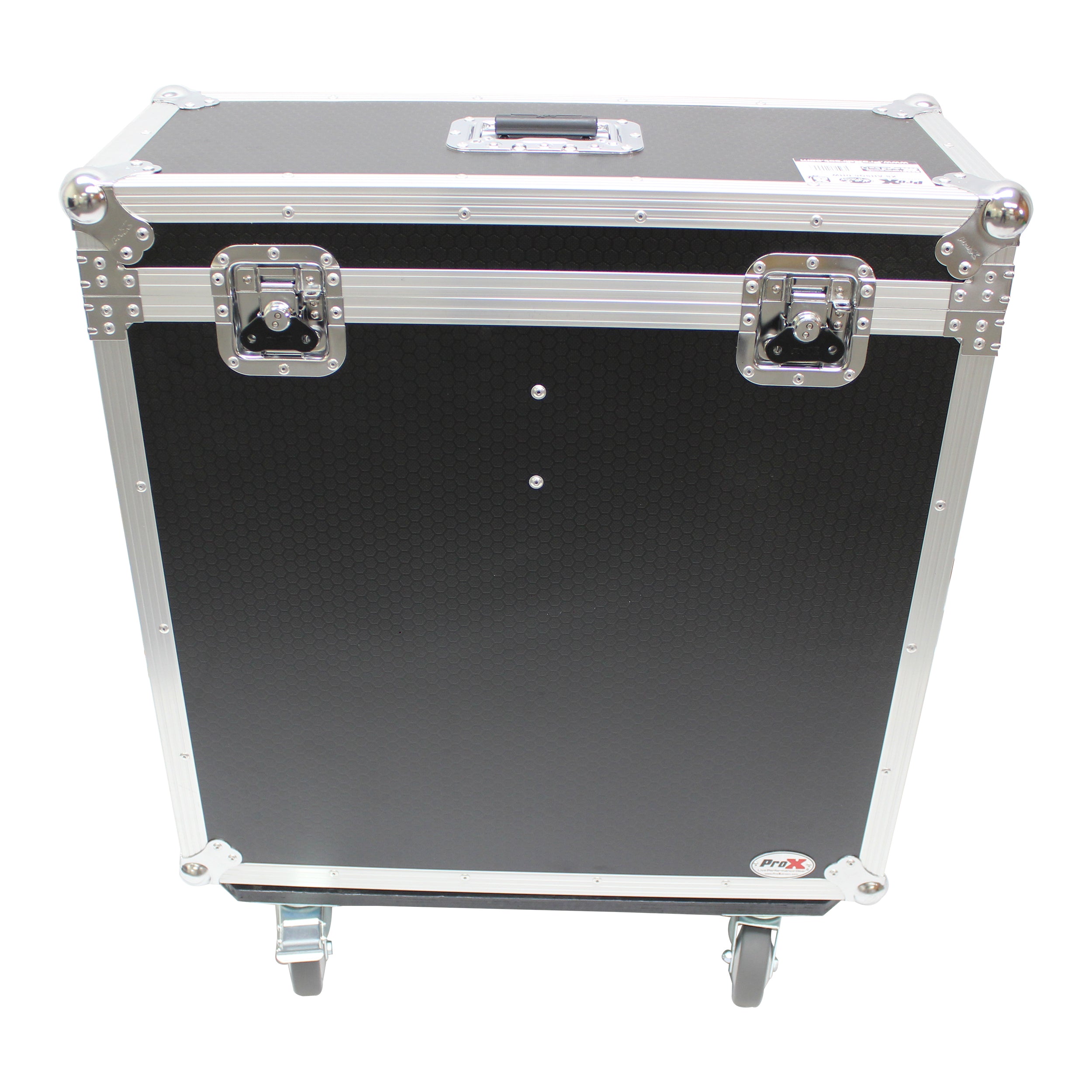 ATA Digital Audio Mixer Flight Case for Allen & Heath SQ6 Console with Doghouse compartment and Caster wheels