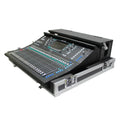 ATA Digital Audio Mixer Flight Case for Allen & Heath SQ6 Console with Doghouse compartment and Caster wheels