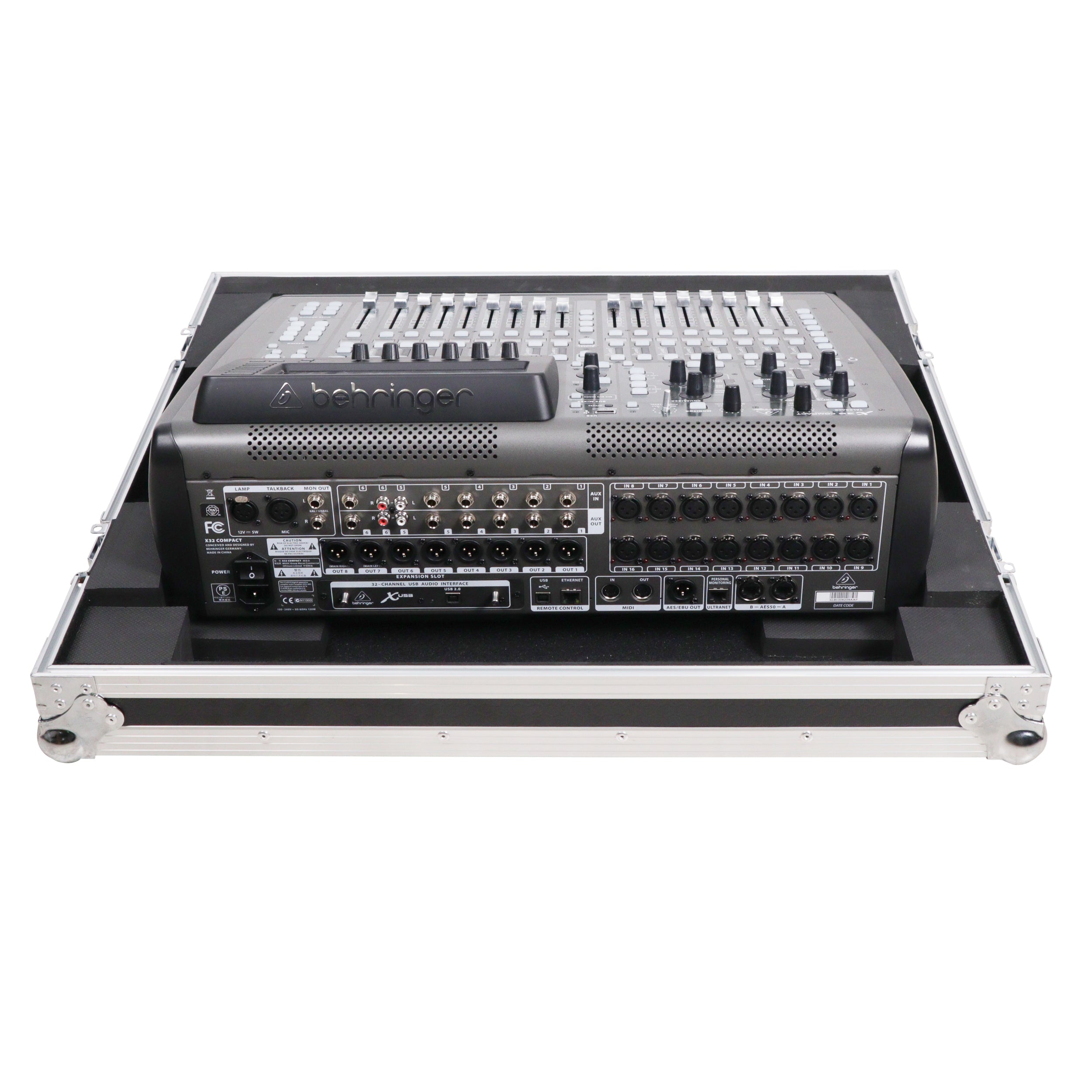 ATA Digital Audio Mixer Flight Case for Behringer X32 Compact Console