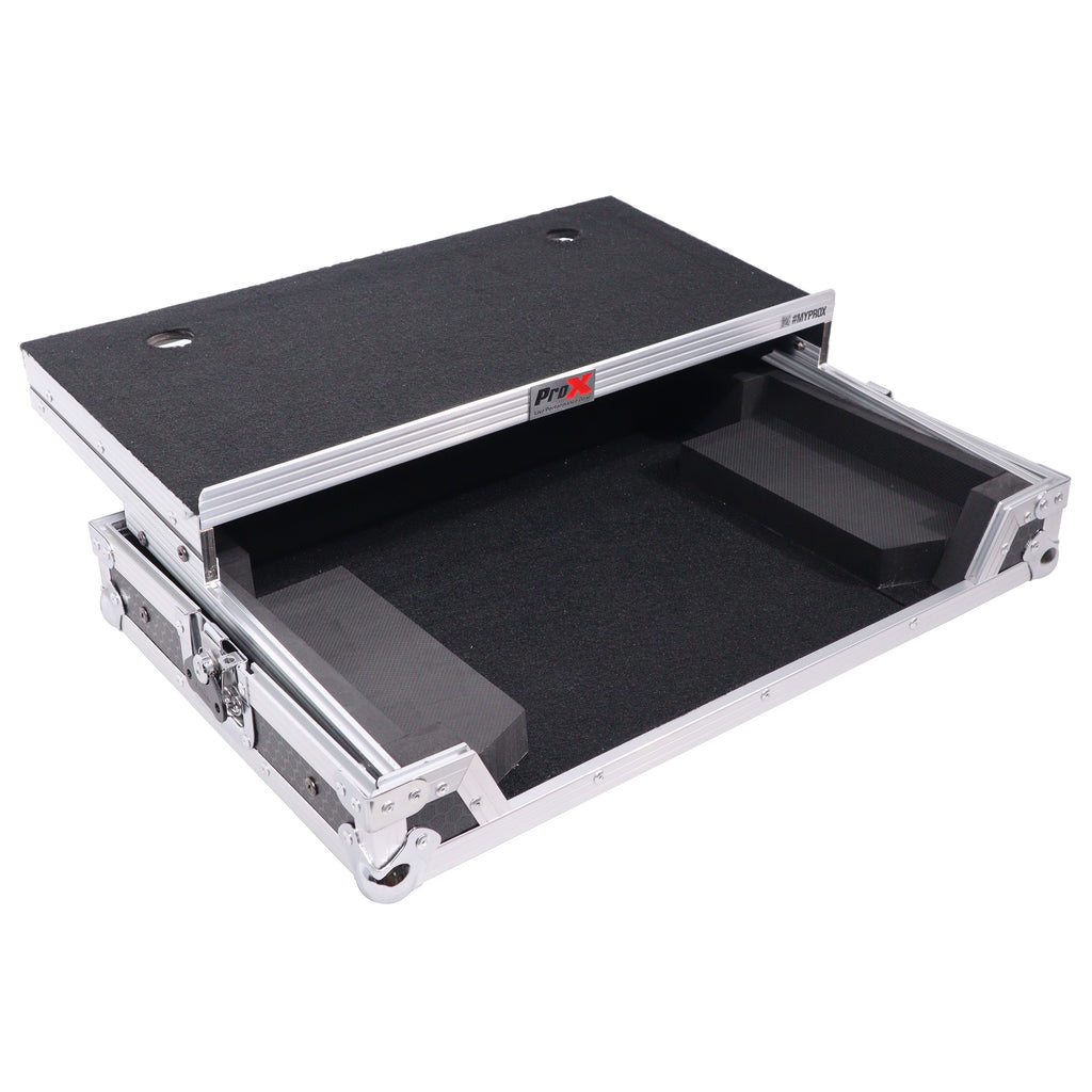 ATA Flight Road Case For Pioneer DDJ-FLX4 DDJ-400 DDJ-SB3 DJ Controller with Laptop Shelf